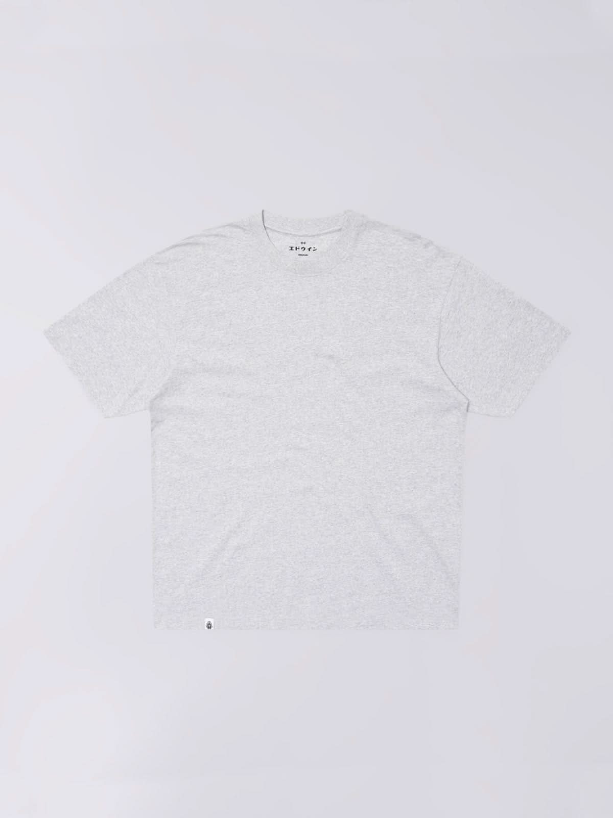 Edwin Oversize Basic T-Shirt Grey Marl
