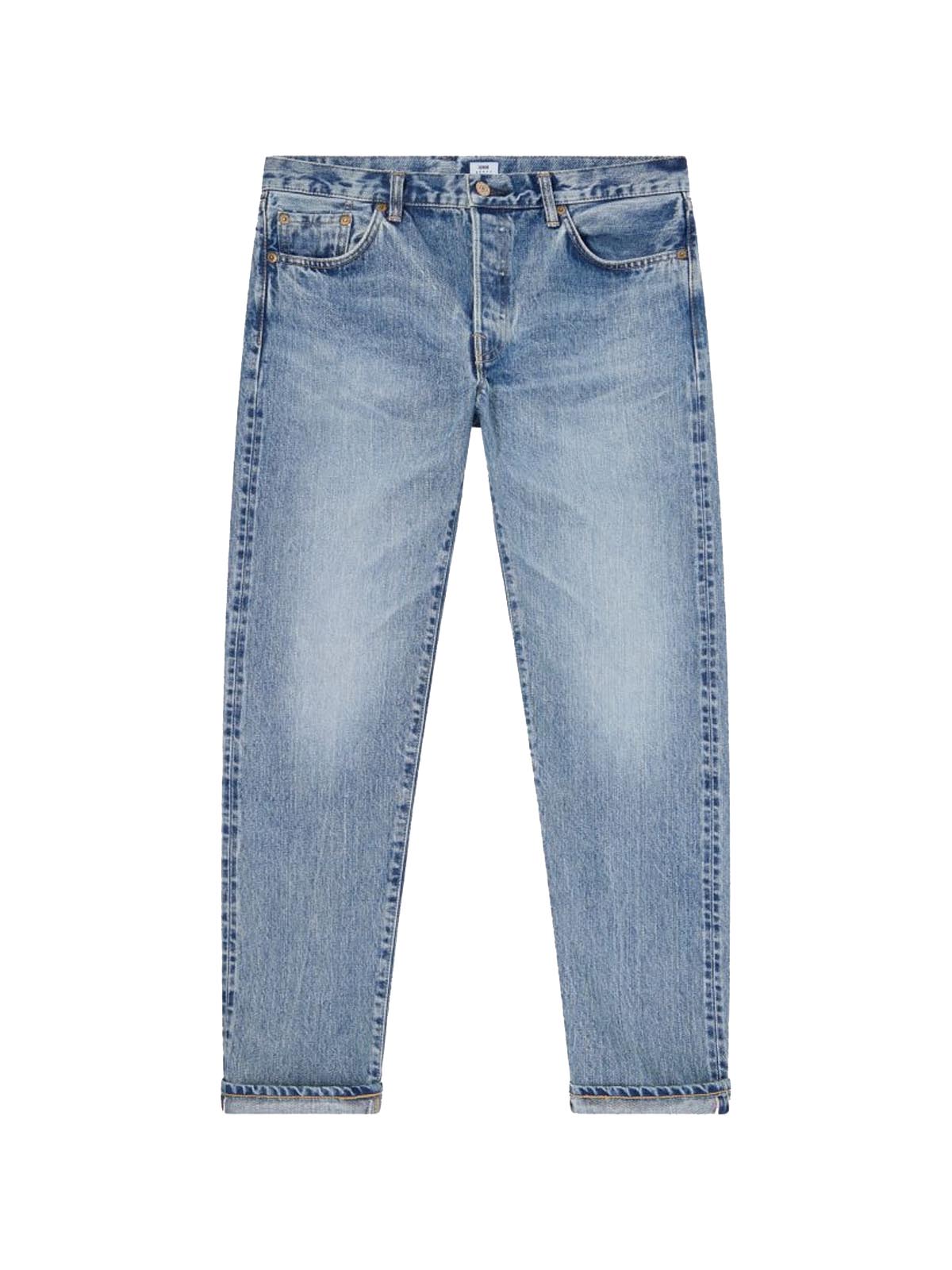 Edwin Regular Tapered Kurabo Red Selvage 14oz Blue Light Used L32