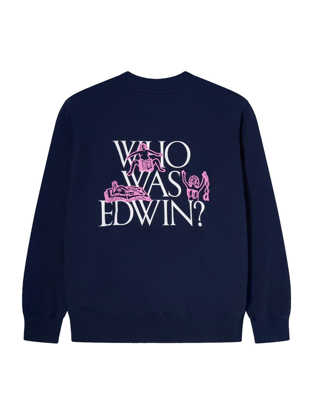 Edwin Eros Sweat Maritime Blue