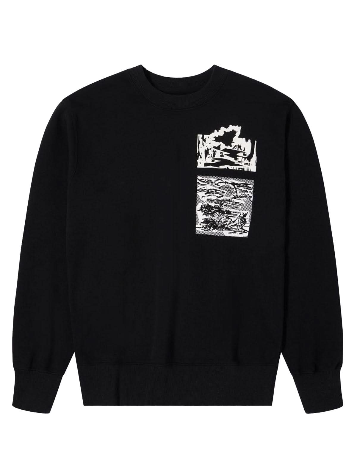 Edwin Panku Sweat Black