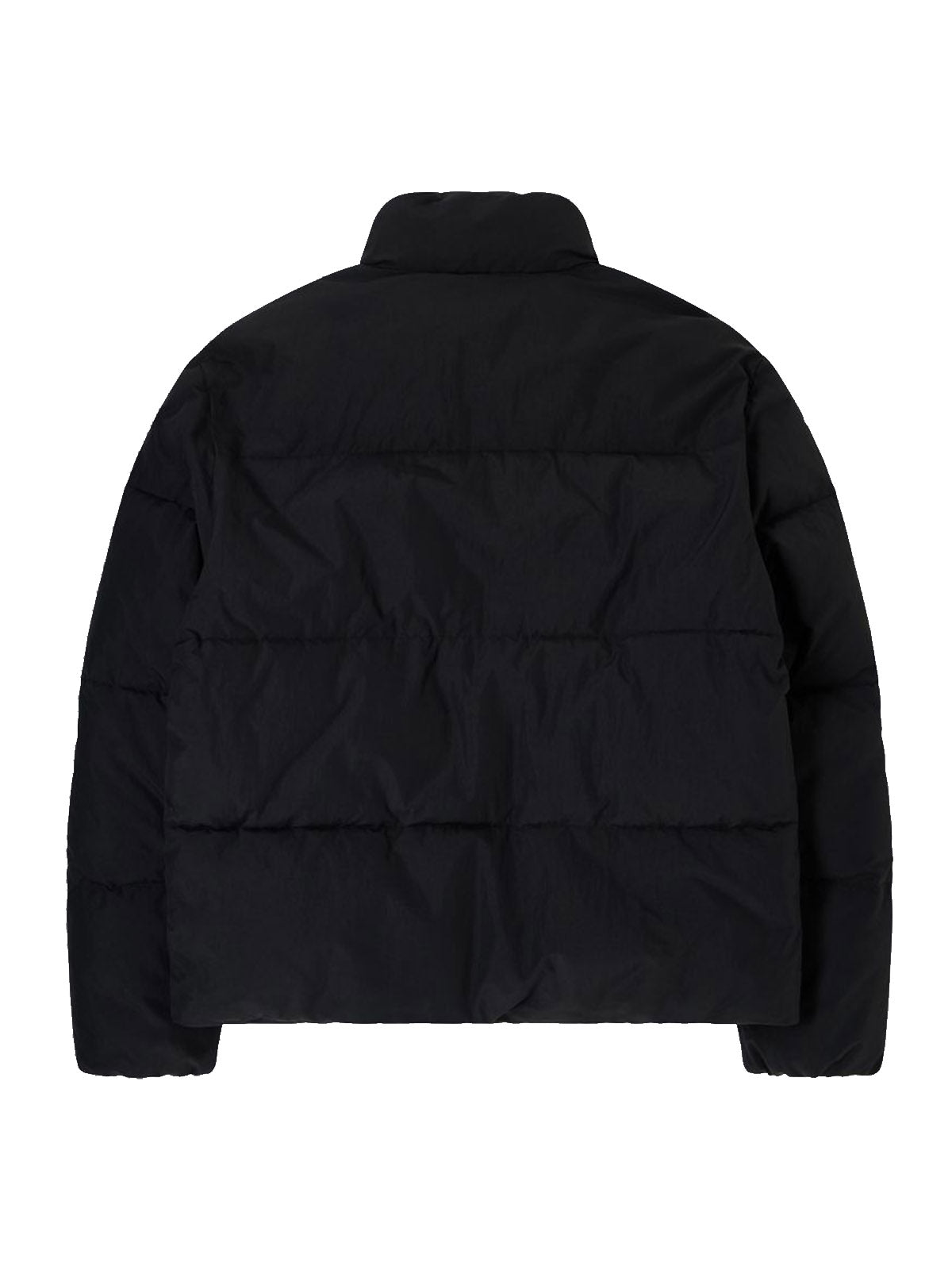 Edwin Puffer Jacket Plain Weave Black