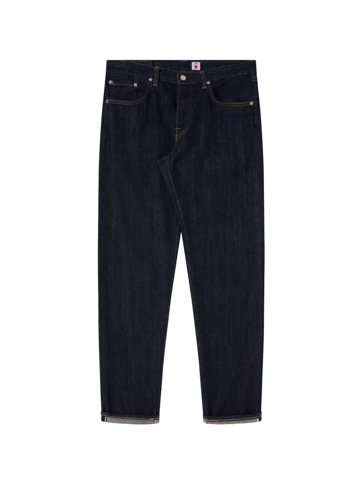 Edwin Regular Tapered Kaihara Indigo Lightweight Red Selvage Blue rinsed L32