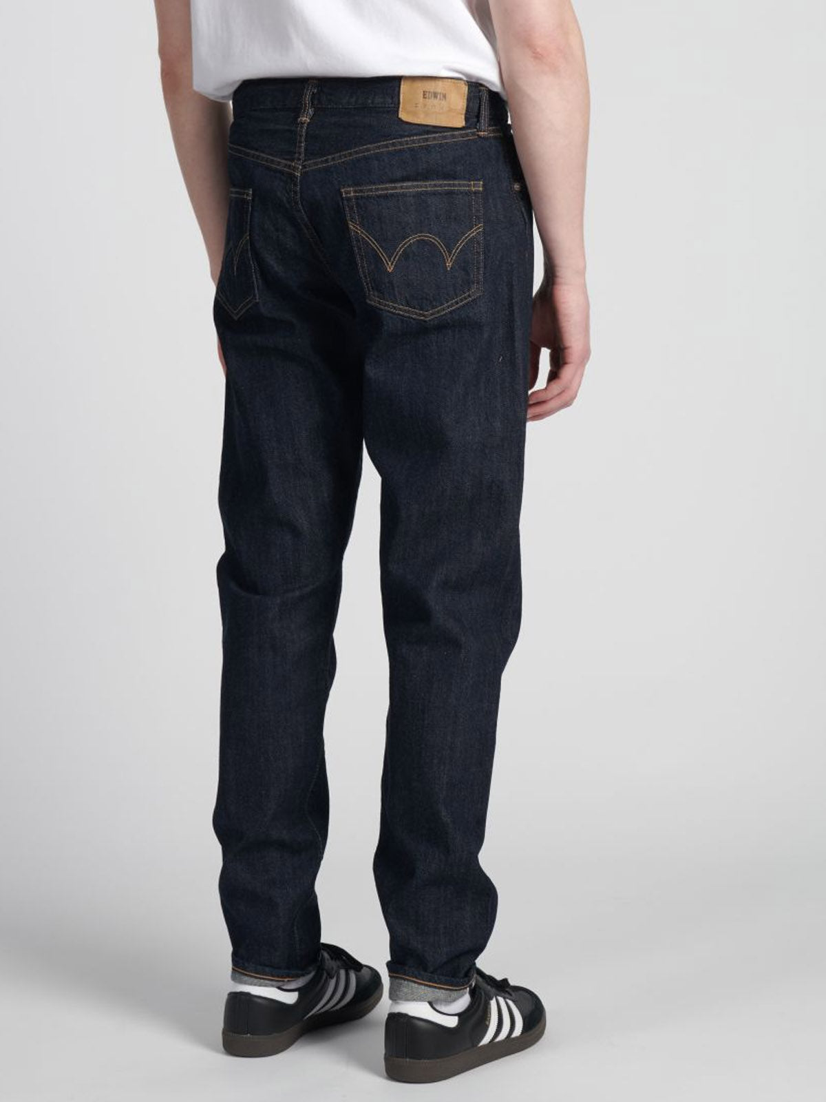 Edwin Regular Tapered Kaihara Indigo Lightweight Red Selvage Blue rinsed L32