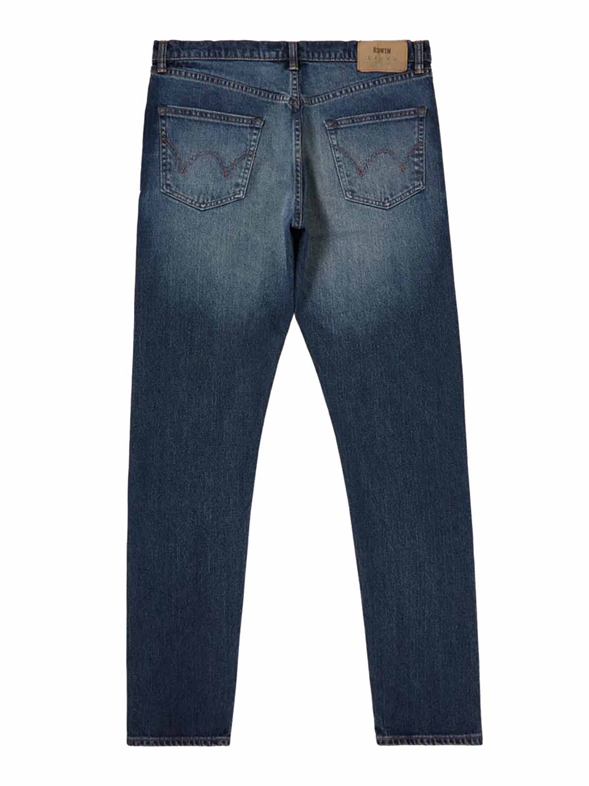 Edwin Slim Tapered Kaihara 13oz Blue Dark Used L32