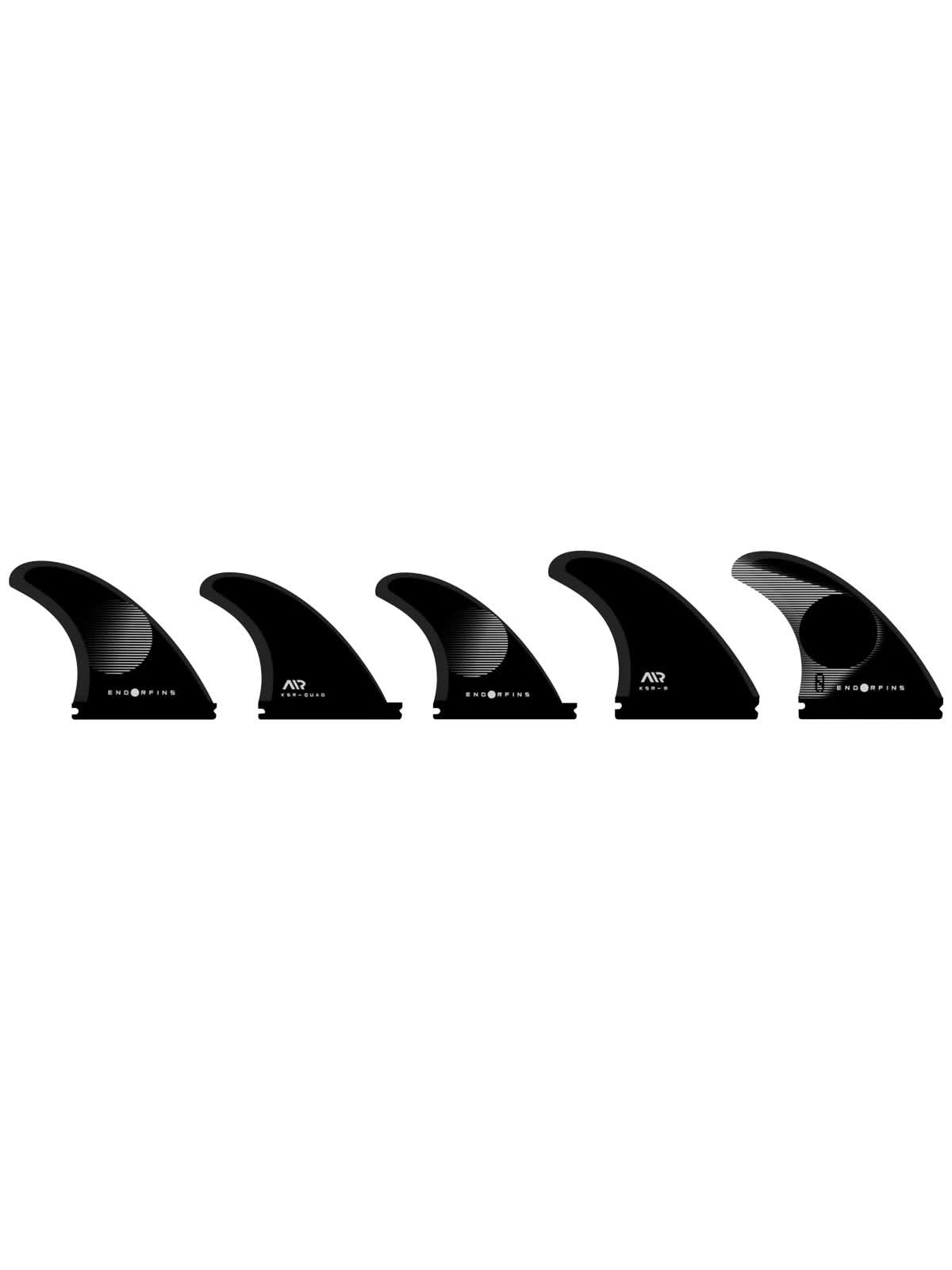 Endorfins KSR Rake 5-Fin Set Futures White Medium