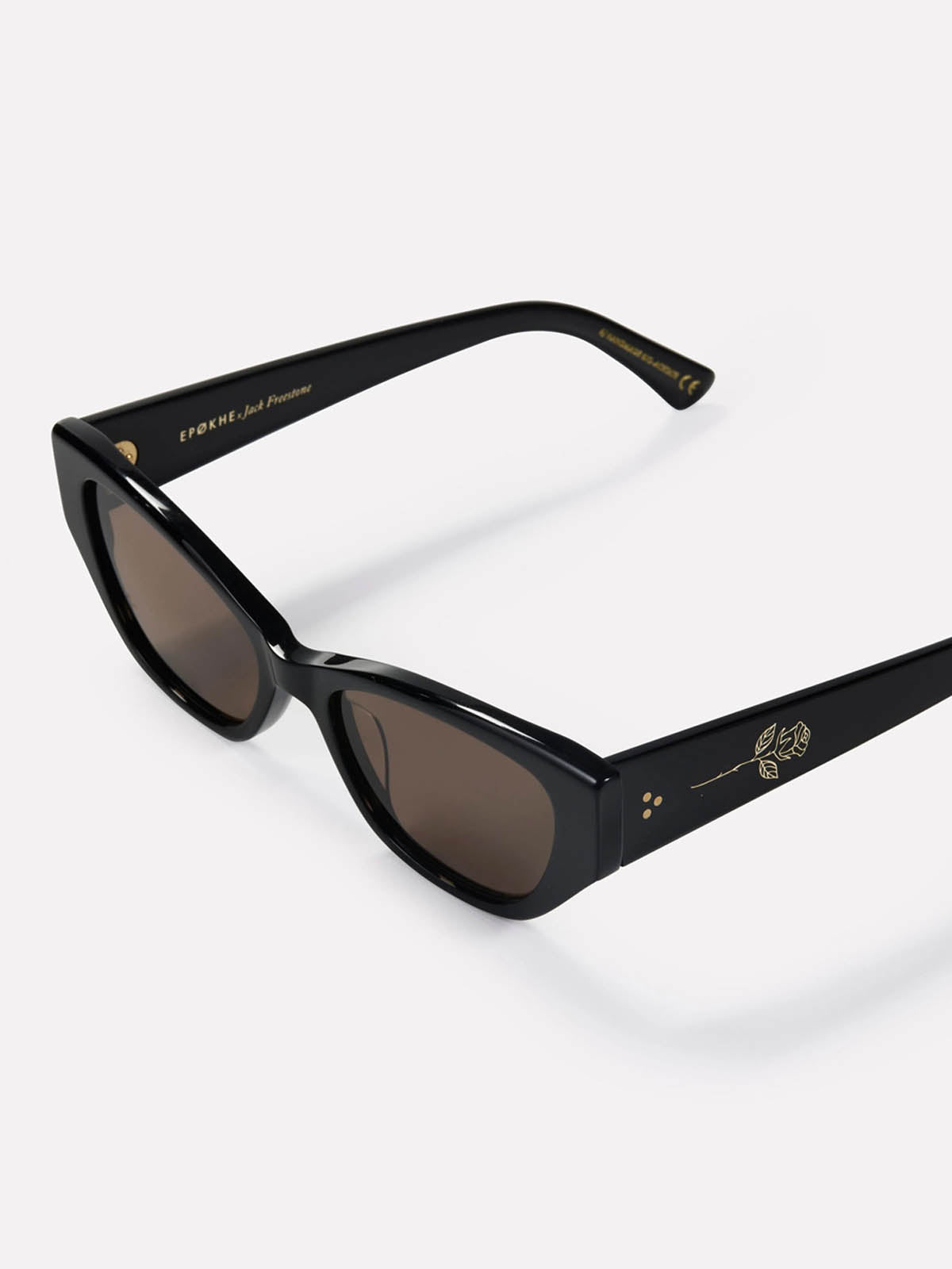 Epokhe Reprise X Jack Freestone Black Polished Bronze Amber Polarized