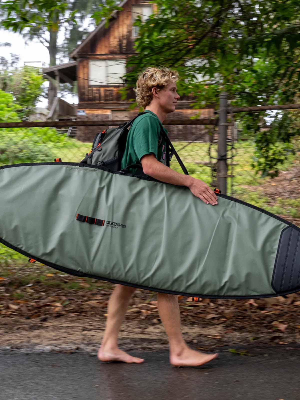 FCS GO-Light Day Runner Shortboard Cover 6'0" Alpine