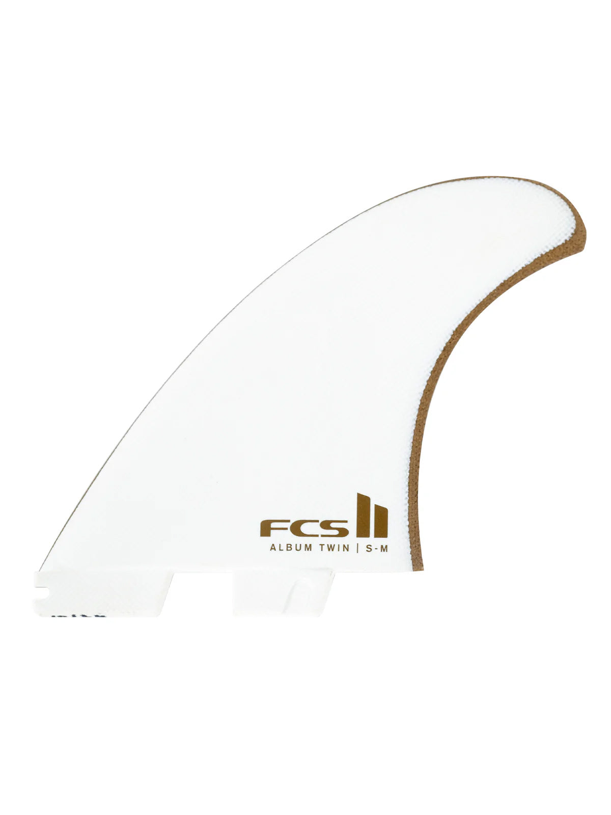 FCS II Fins Album Twin +1 PG (S-M) White Gold