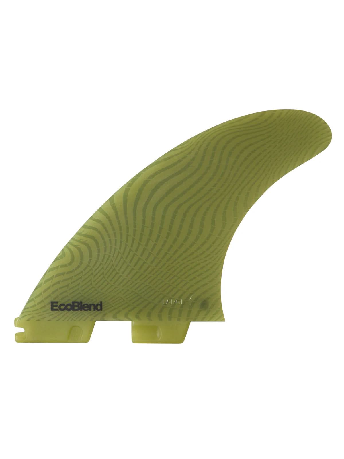 FCS II Fins Carver Neo Glass Eco Tri Fin Set Eucalyptus Medium