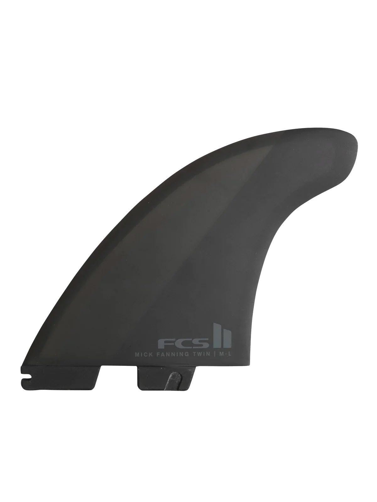 FCS II Fins MF PC Twin+1 Fins Black