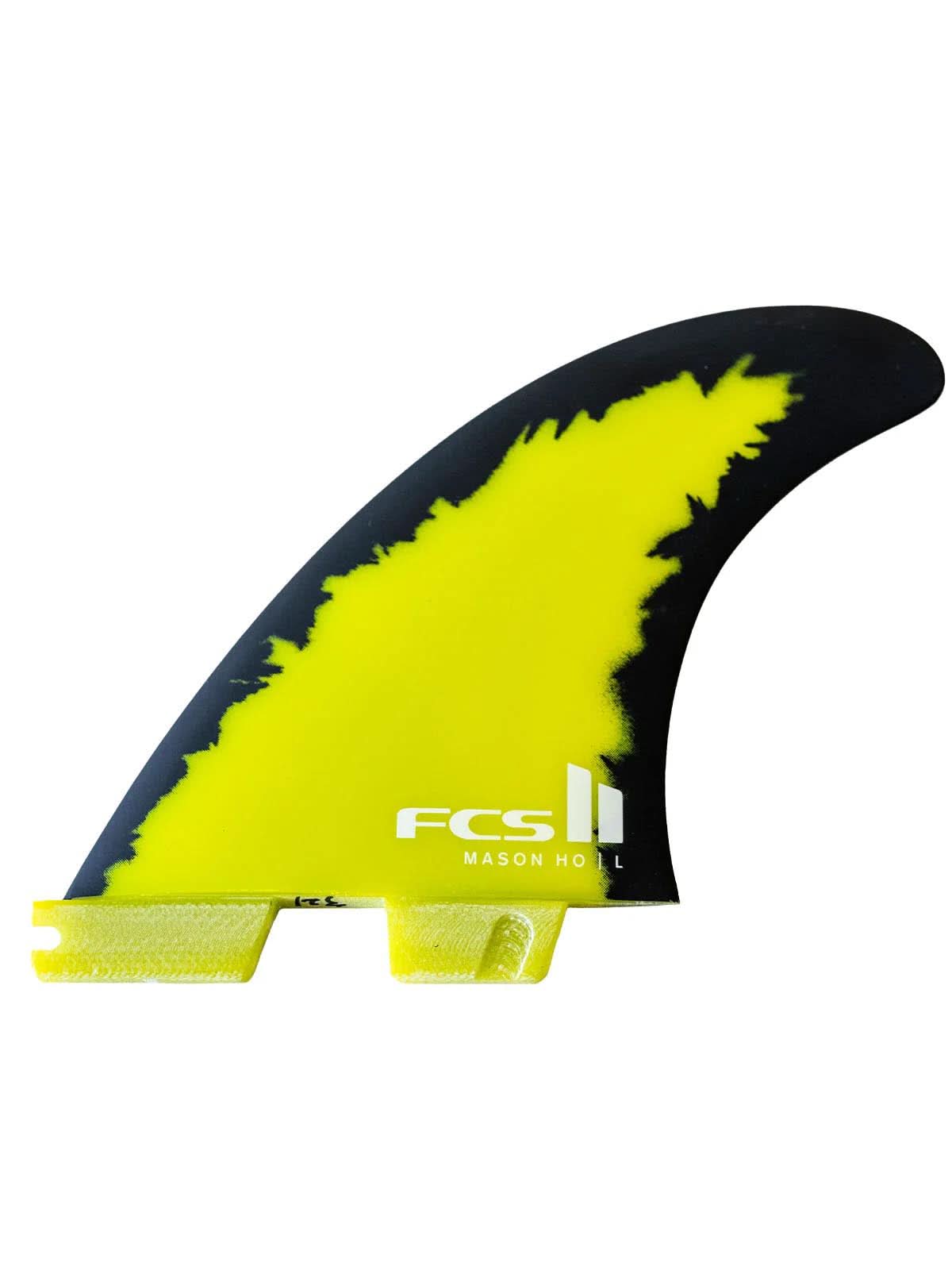 FCS II Fins MH PC Aircore Tri Fin Set Yellow Large