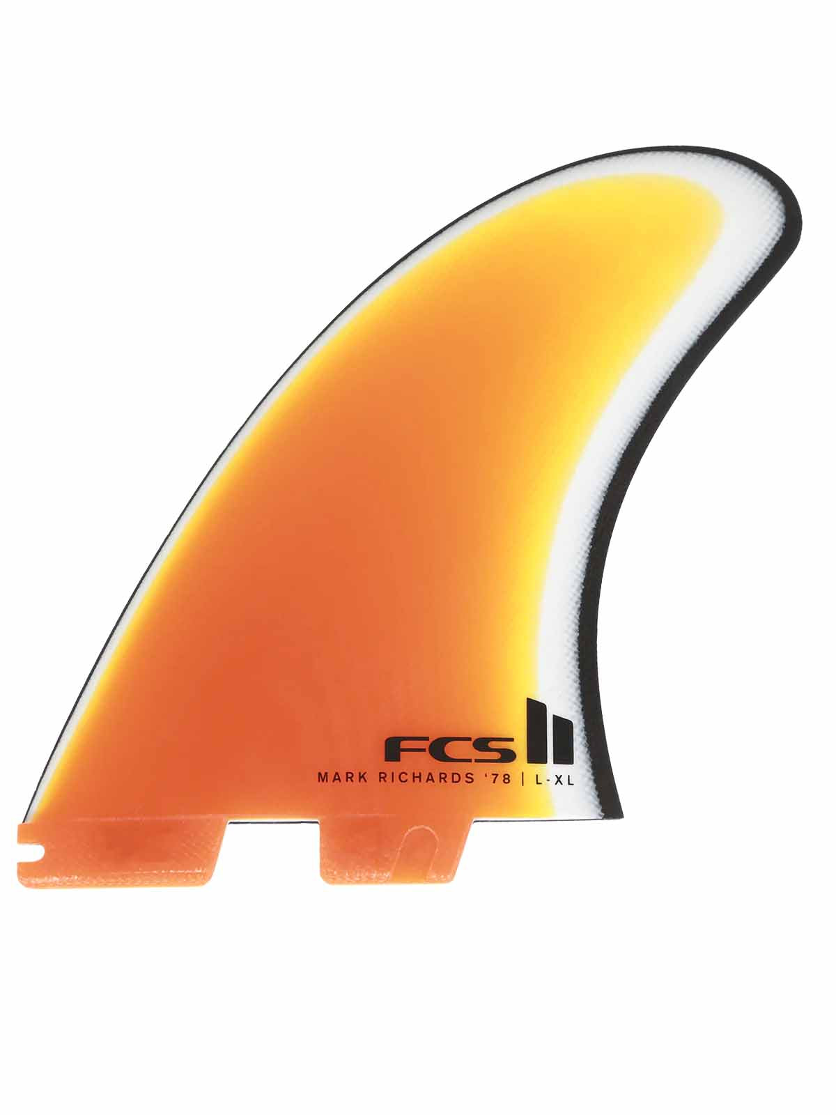 FCS II Fins MR PG 78 Twin Fin Set Dark Sunset
