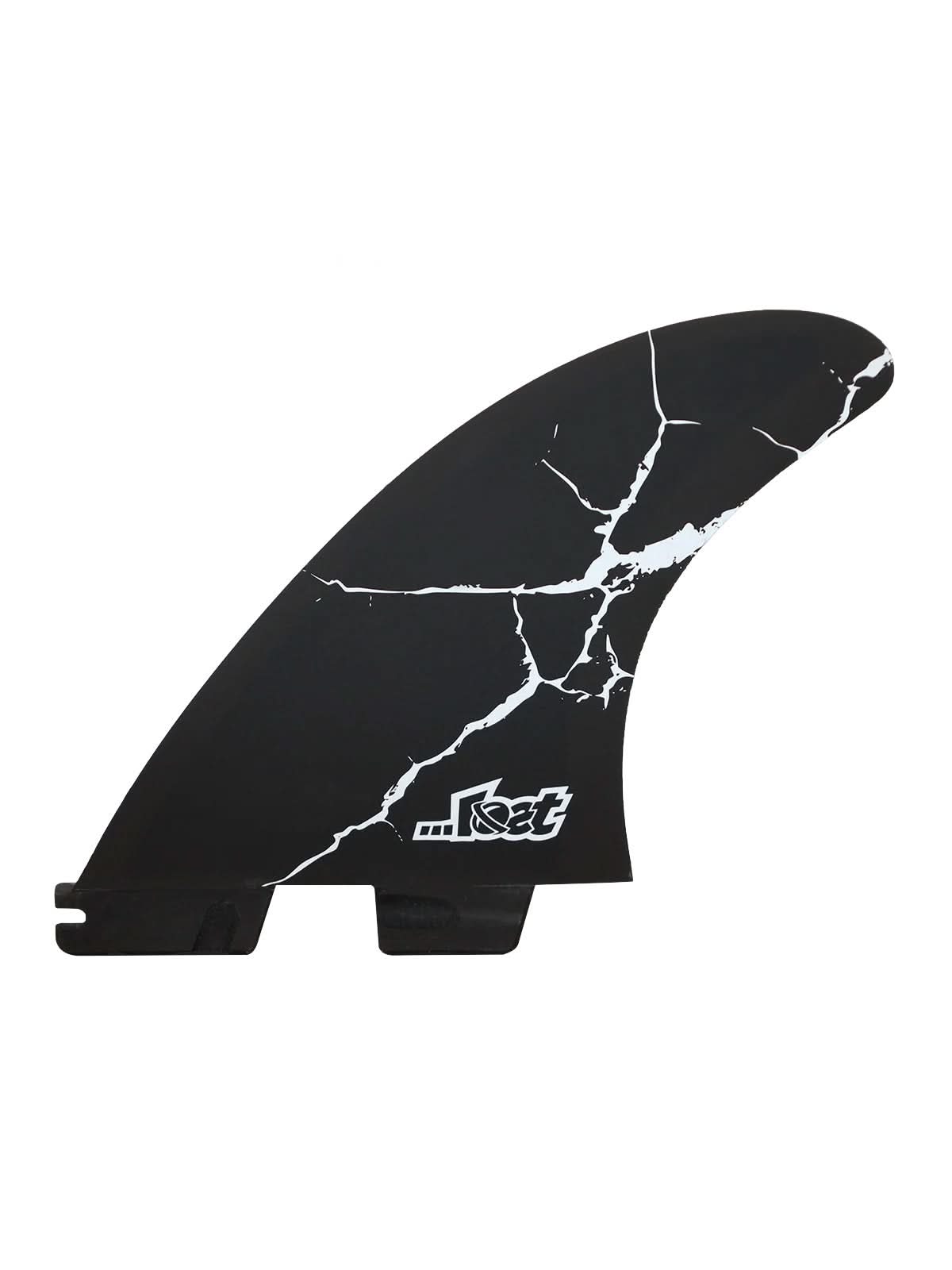 FCS II Fins Mayhem Driver PC Carbon Tri Fin Set White Medium