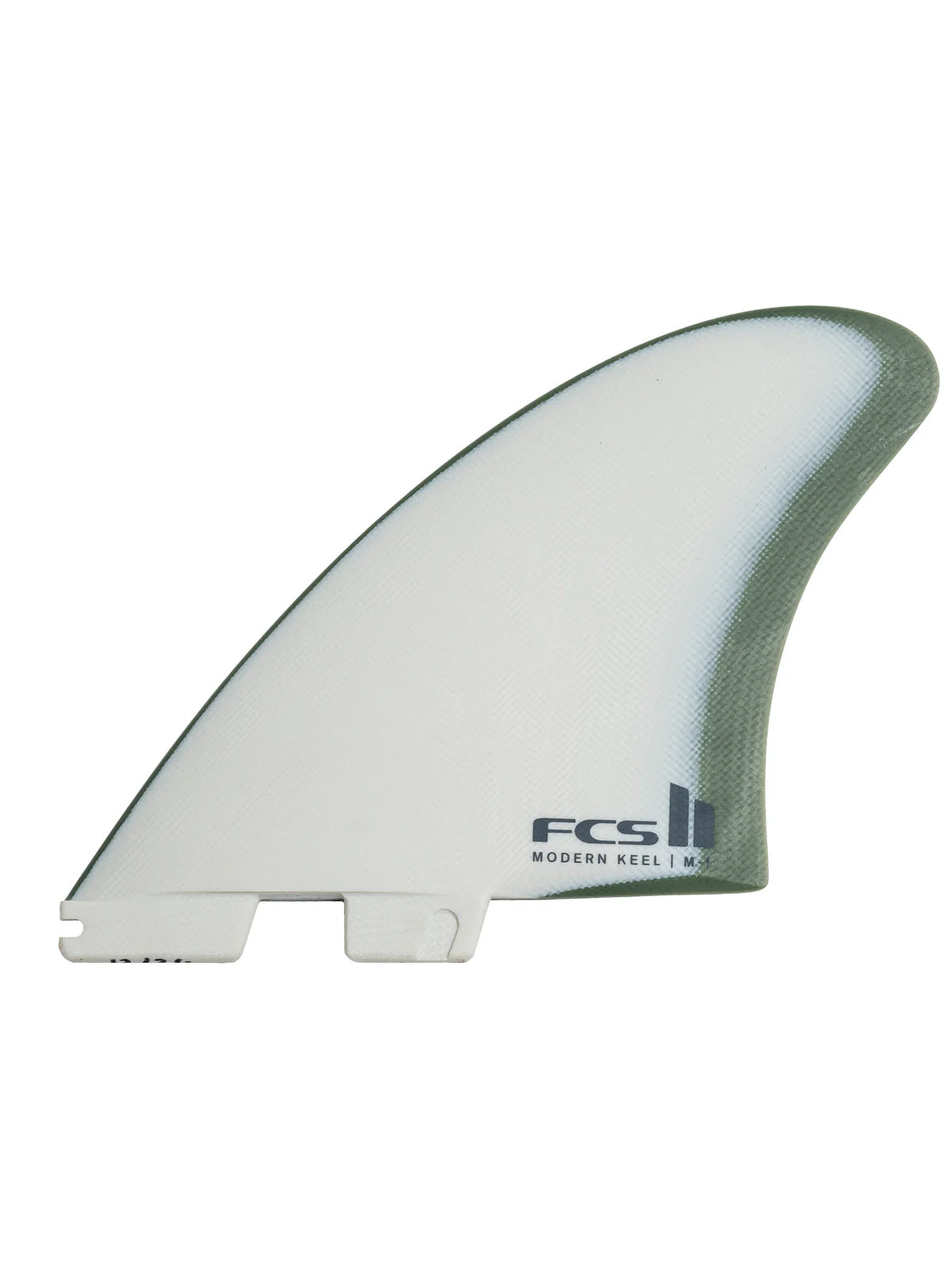 FCS II Fins Modern Keel PG Twin Natural Alpine