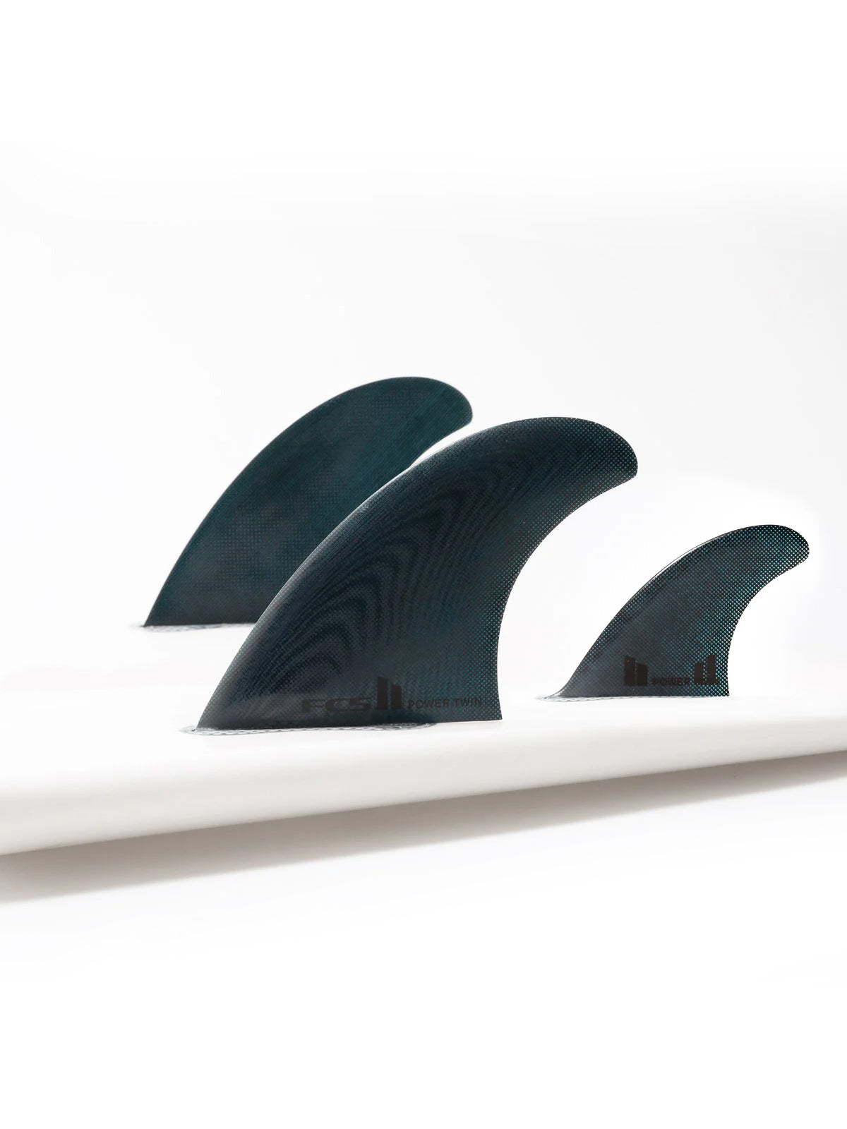 FCS II Fins Power Twin+1 PG Black White