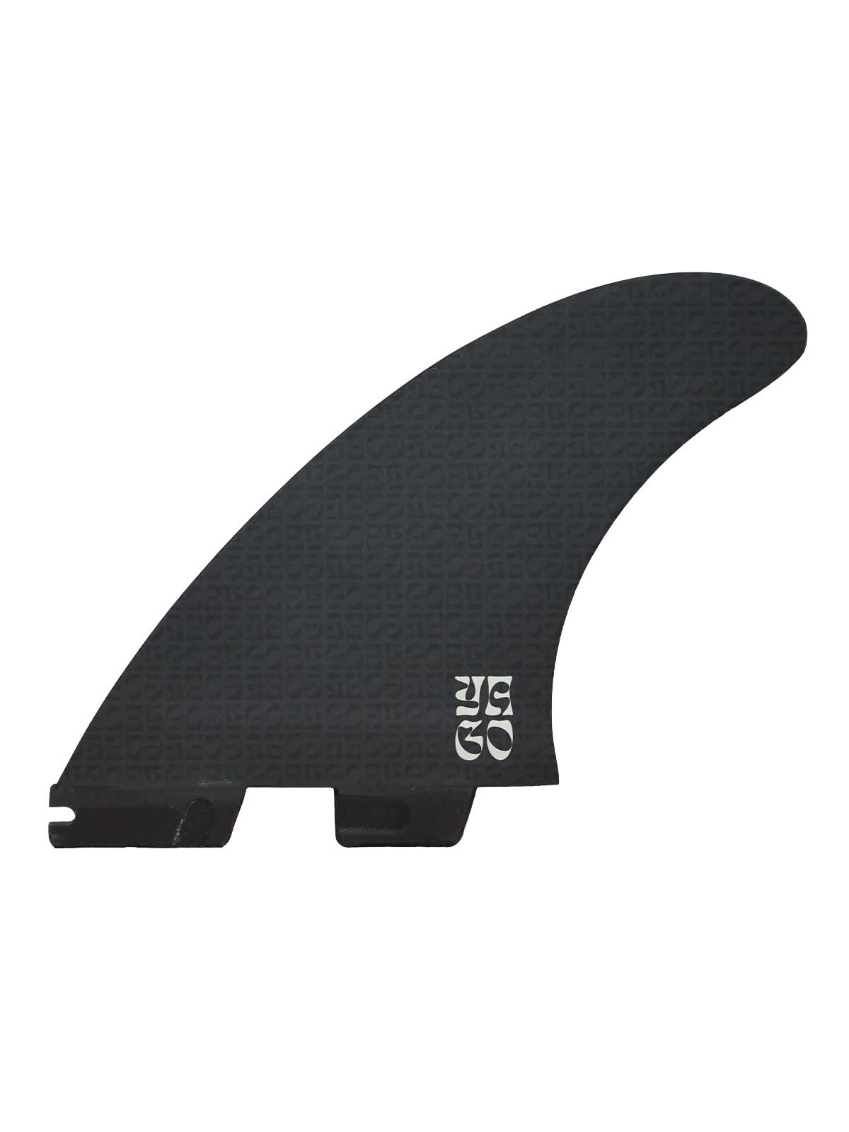 FCS II Fins Gabriela Medina PC Tri Fin Set Black White Medium