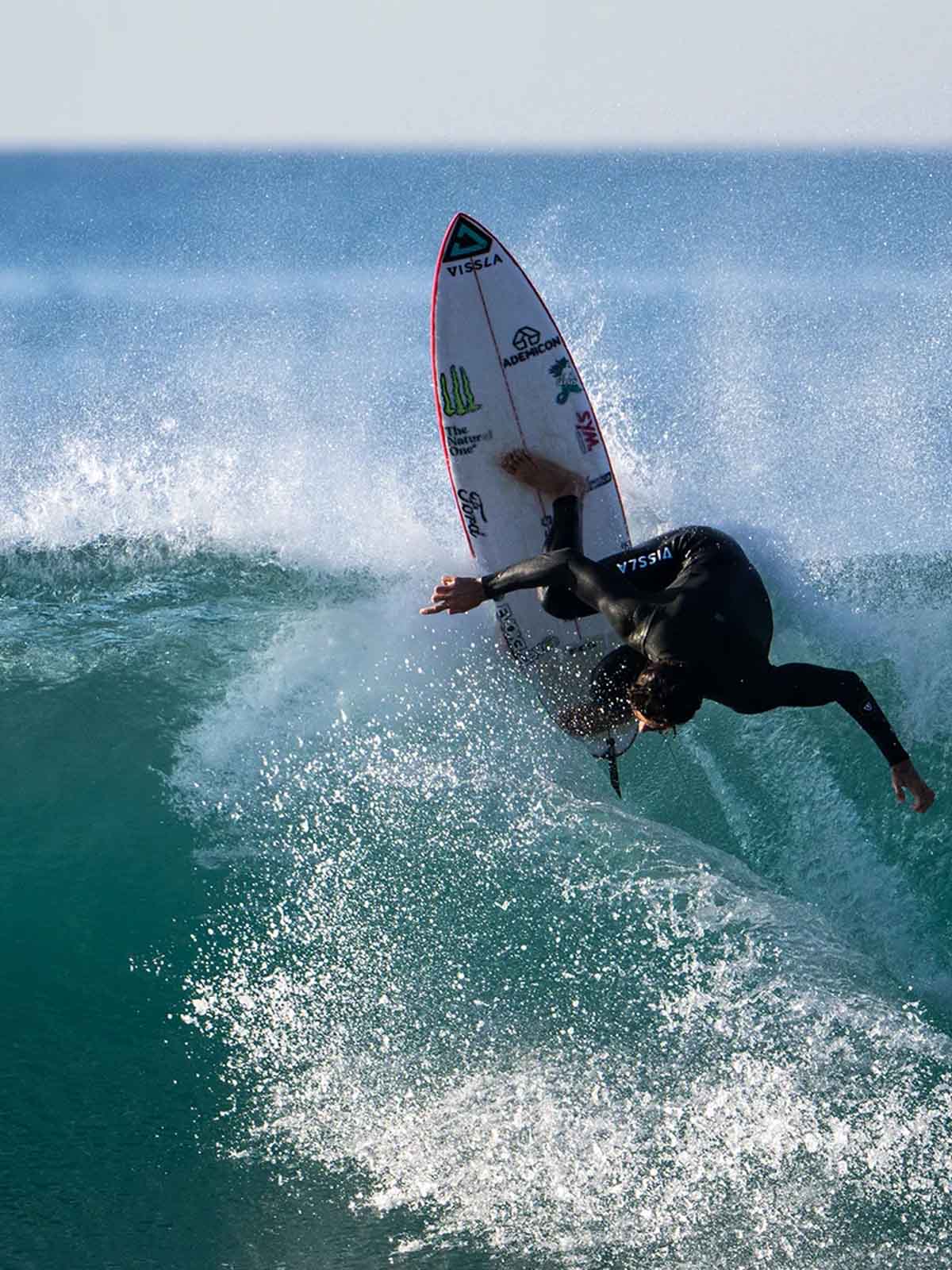 FCS II Fins Yago Dora PG Tri Fin Set Smoke Large