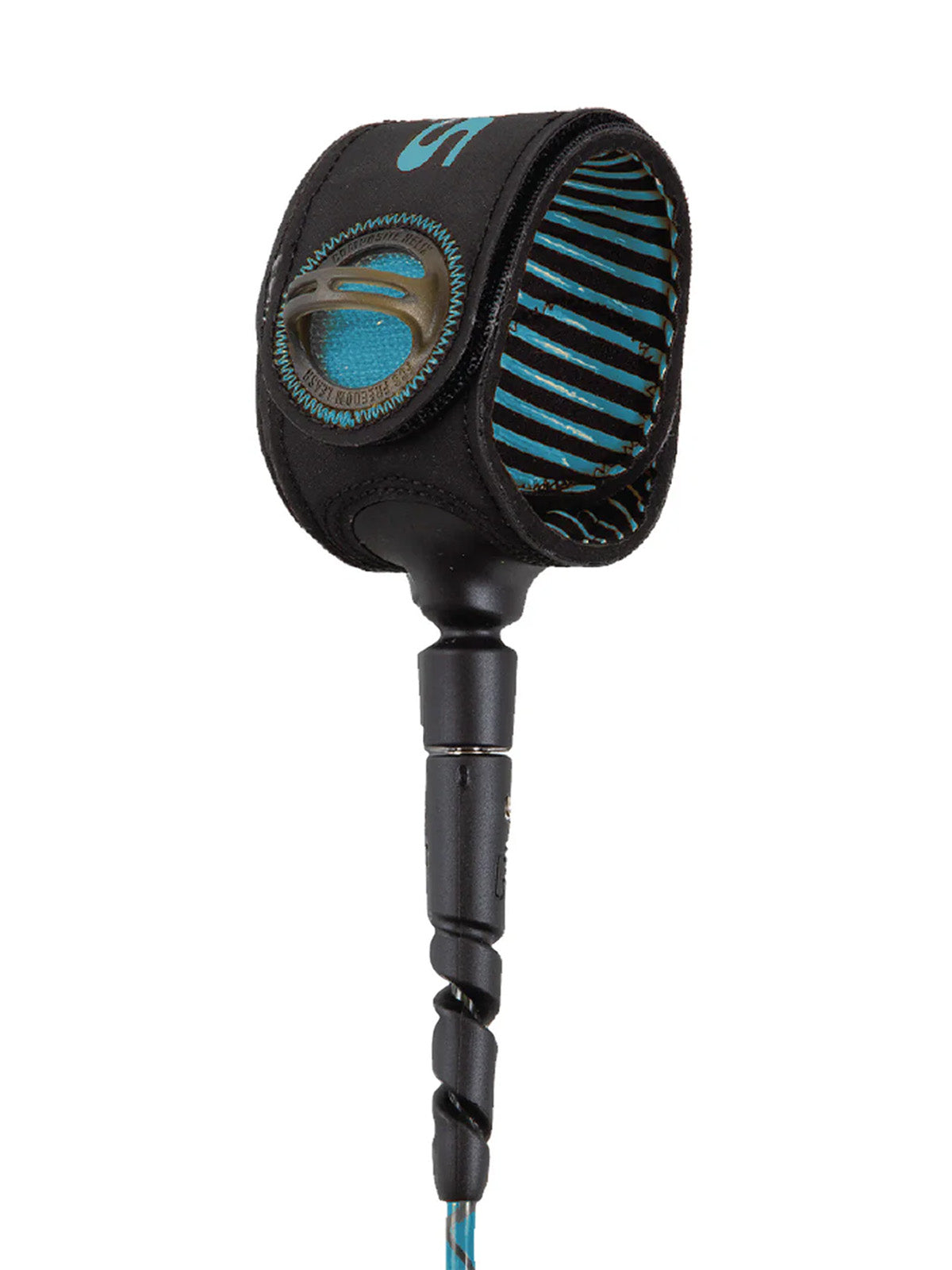 FCS Leash Helix Freedom 6'0 Tranquil Blue Black