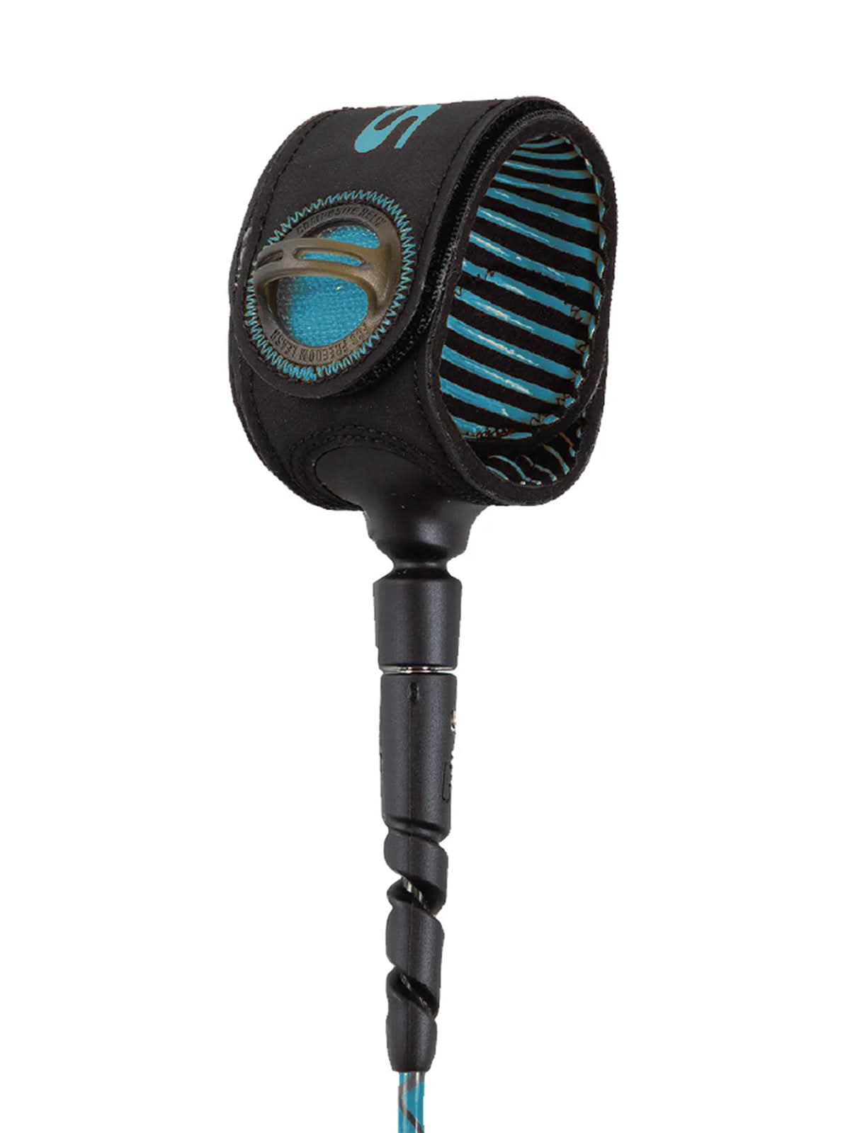 FCS Leash Helix Freedom Tranquil Blue Black 7'0