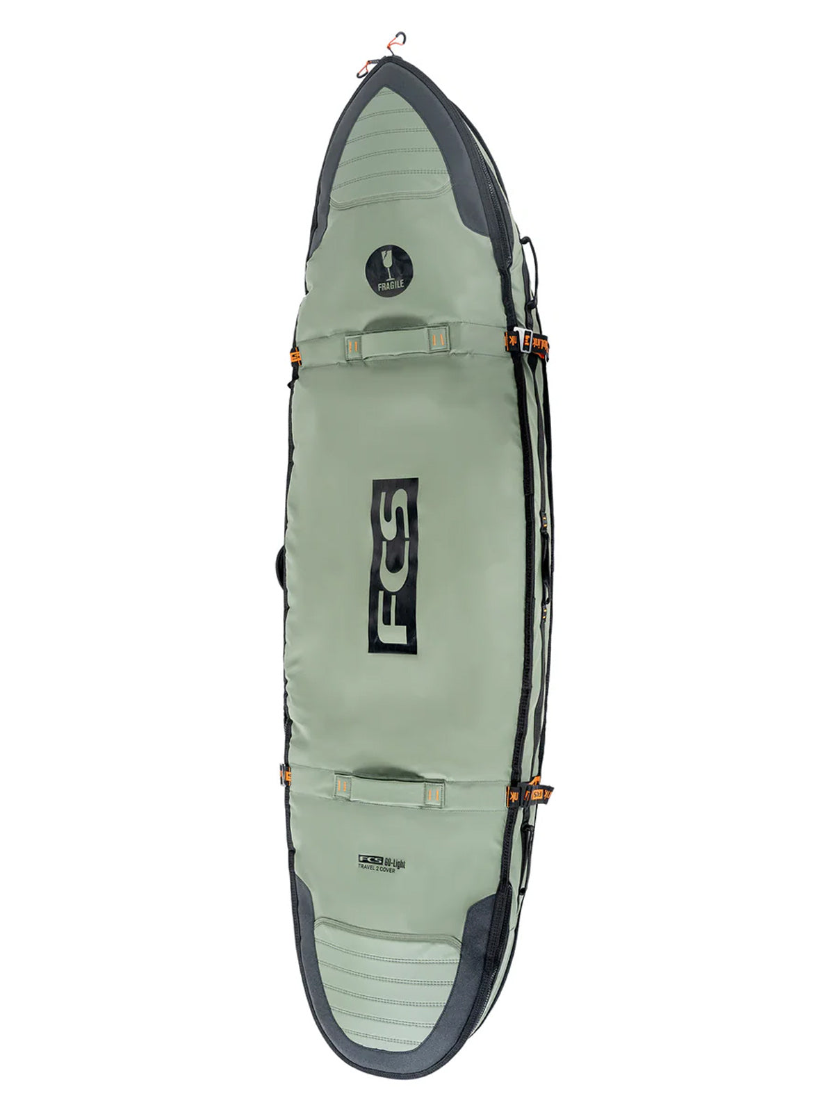 FCS Travel 2 Shortboard/Fish Cover 6'0" Alpine