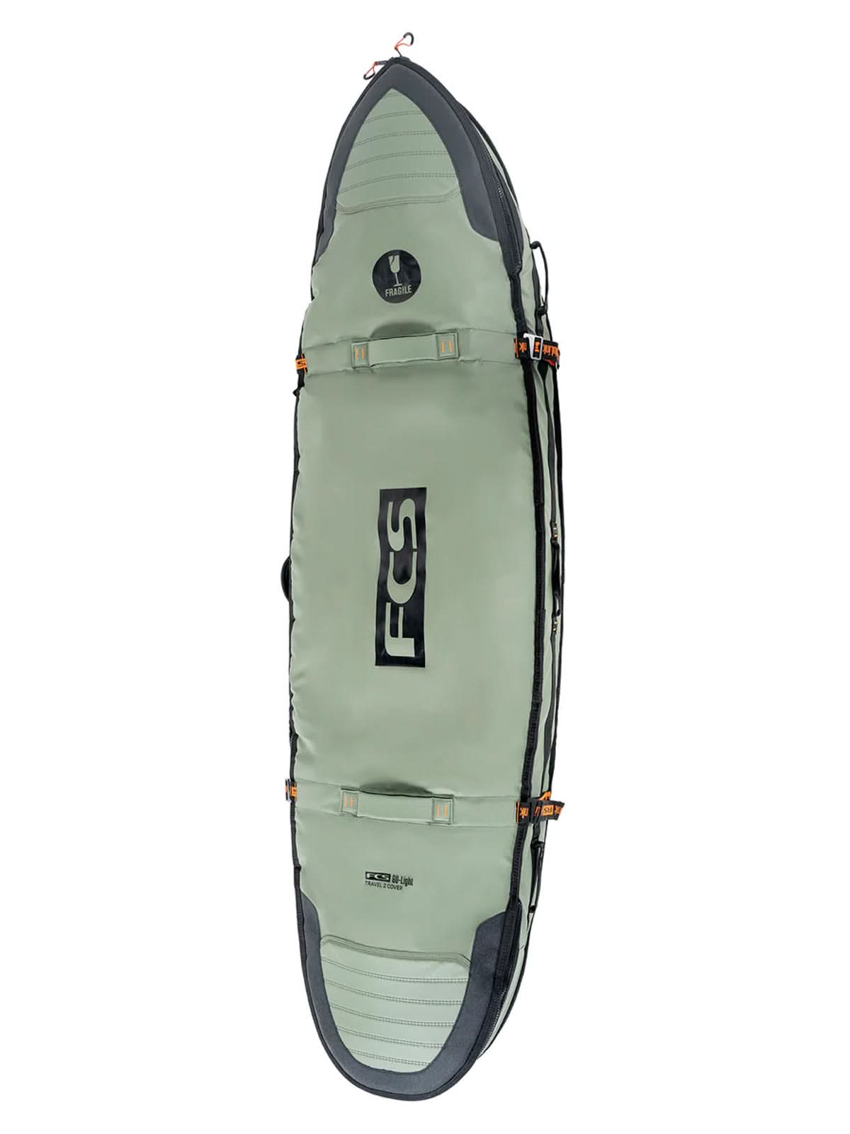 FCS Travel 2 Shortboard/Fish Cover 6'3" Alpine