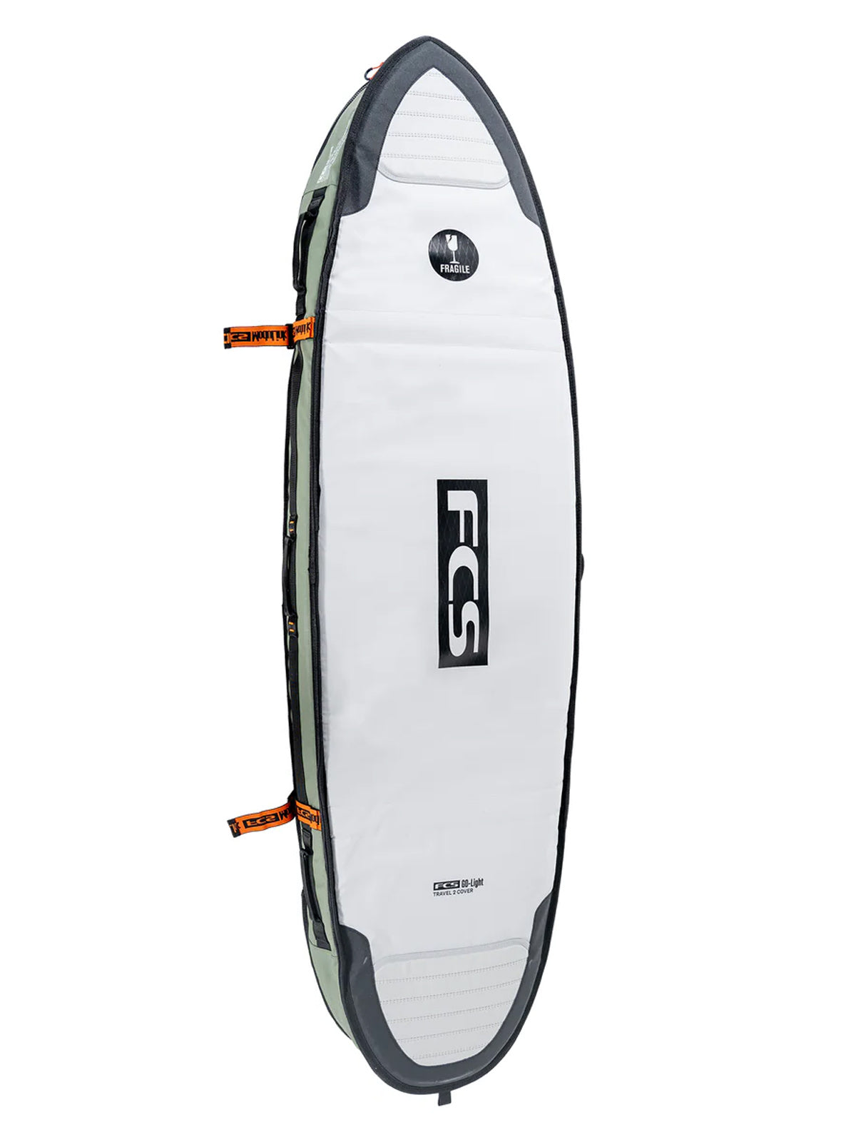 FCS Travel 2 Shortboard/Fish Cover 6'0" Alpine