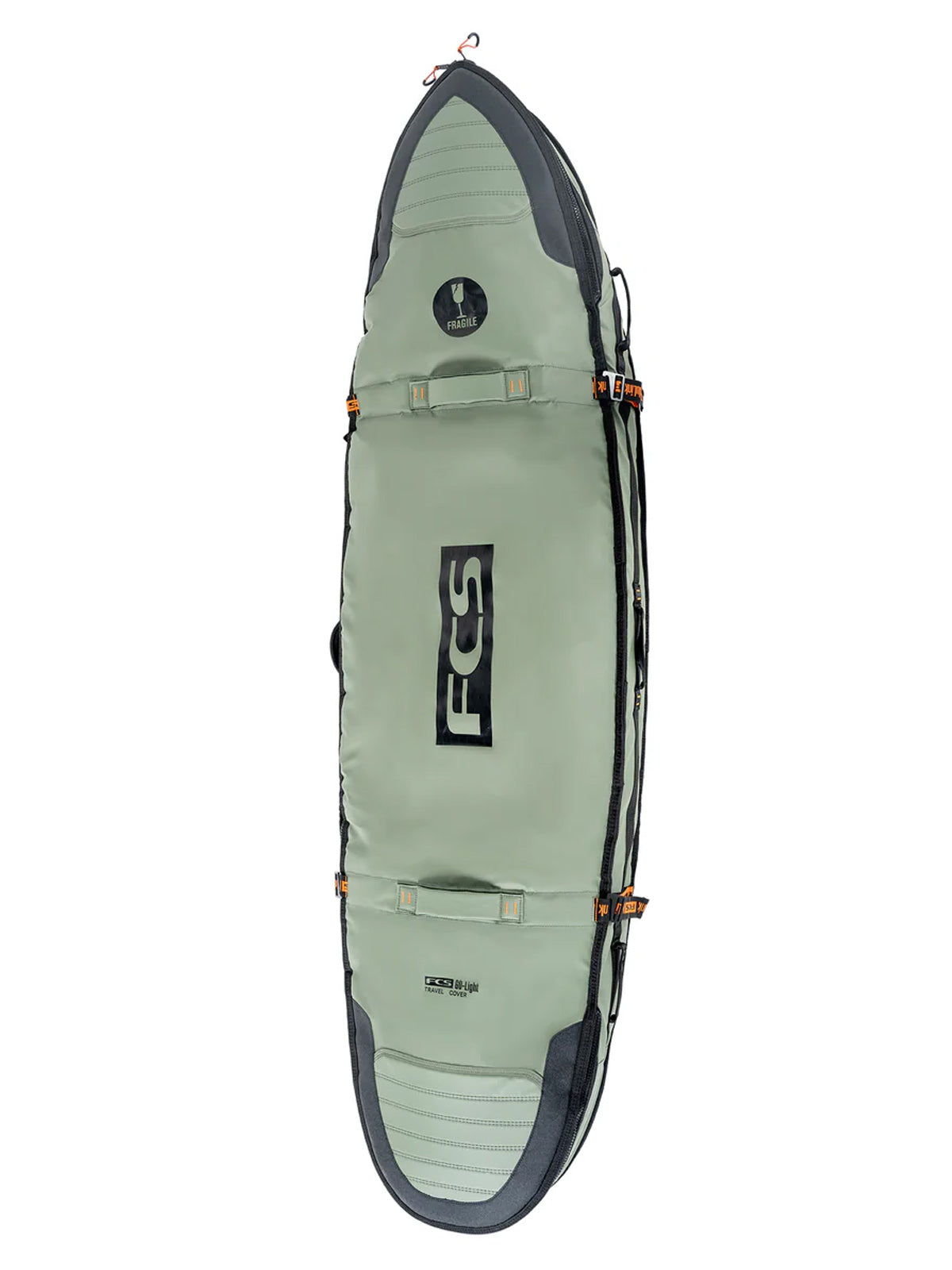FCS Travel 3 Shortboard/Fish Cover 6'7" Alpine