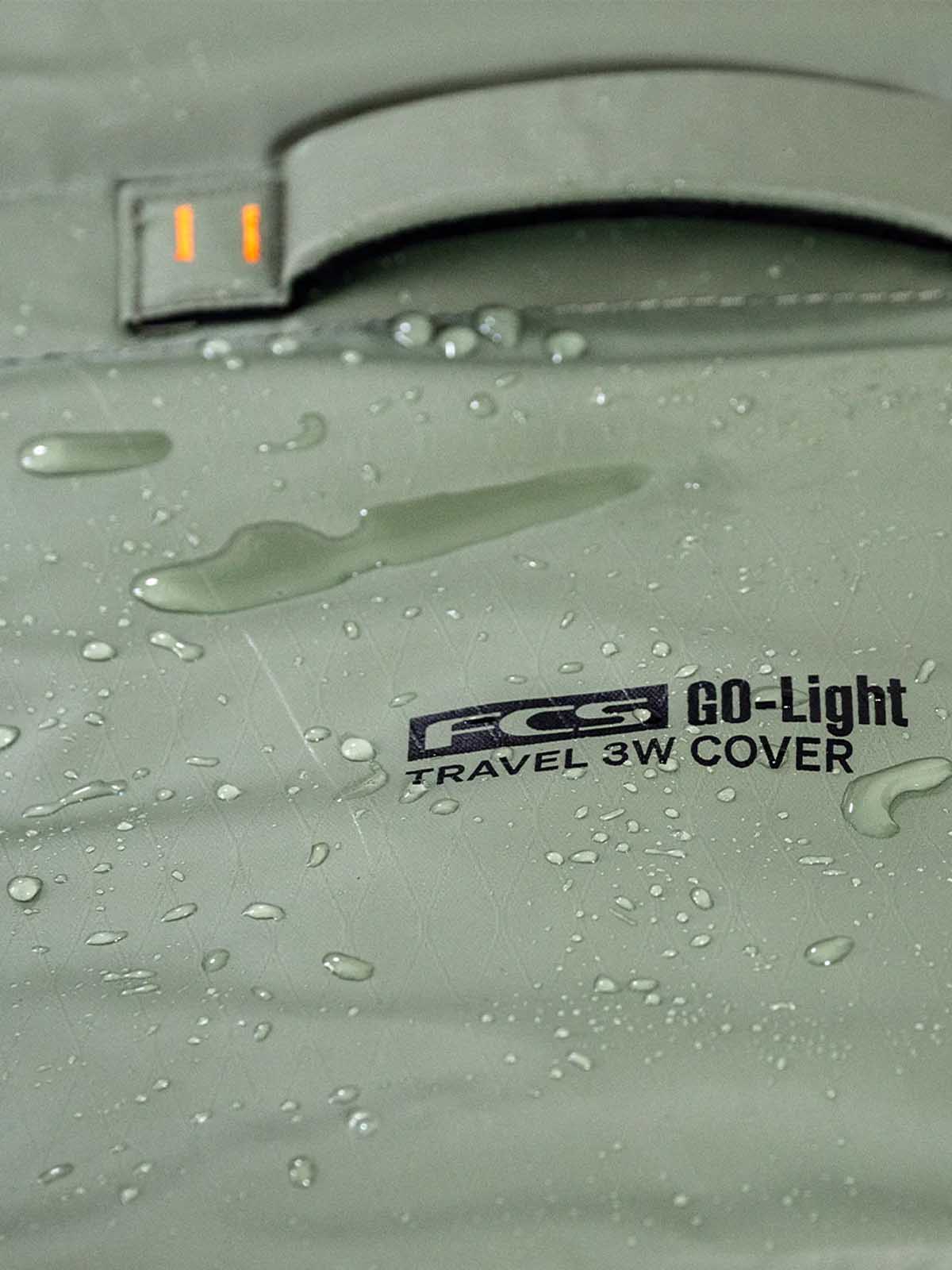 FCS Travel 3 Shortboard/Fish Cover 6'7" Alpine
