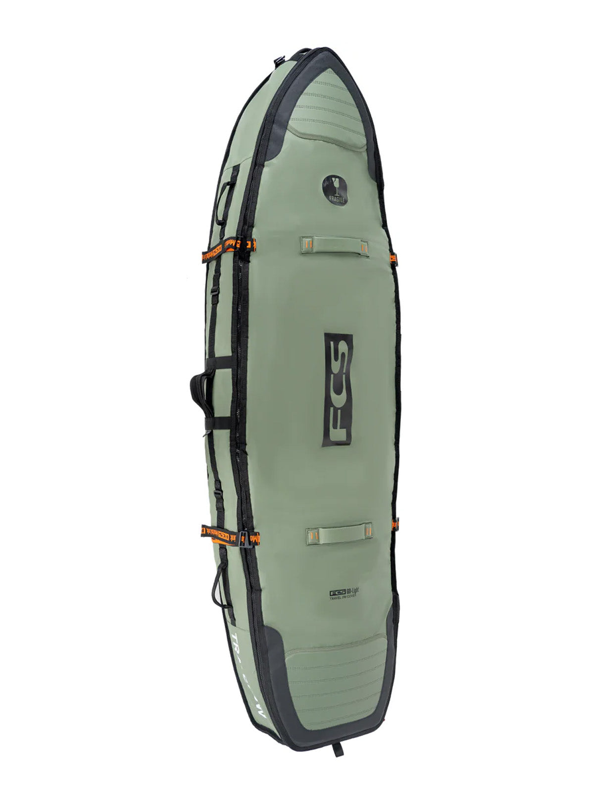 FCS Travel 3 Shortboard/Fish Wheelie Cover 6'7" Alpine