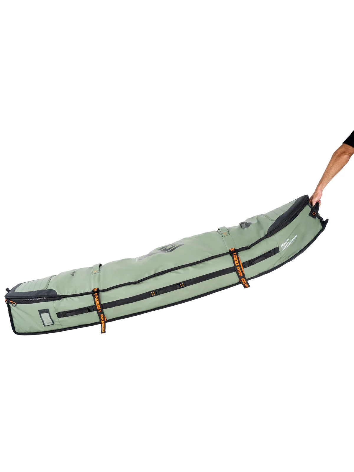 FCS Travel 3 Shortboard/Fish Wheelie Cover 6'7" Alpine