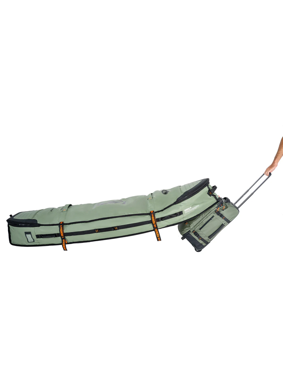 FCS Travel 3 Shortboard/Fish Wheelie Cover 6'7" Alpine