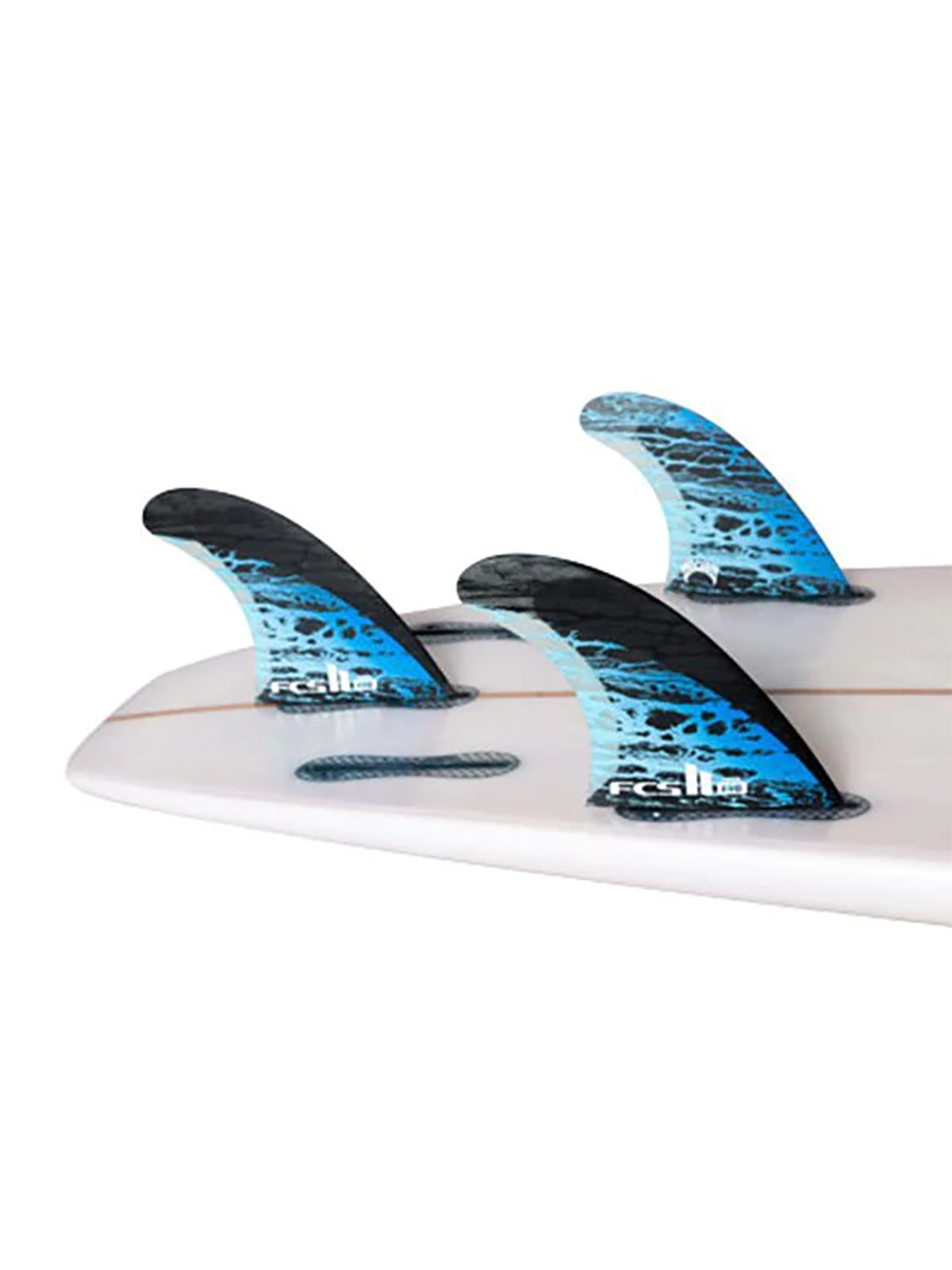 FCS II Fins MB PC Carbon Tri Set Fin Blue Large