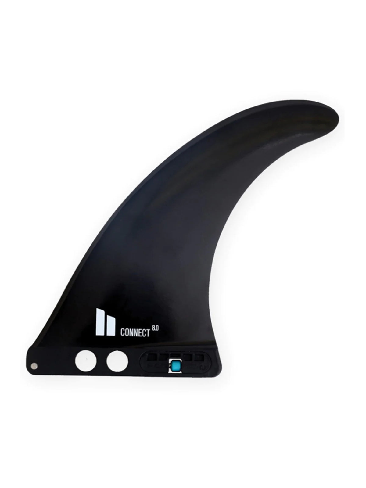 FCS II Fins Connect GF Longboard Fin 7'' Black