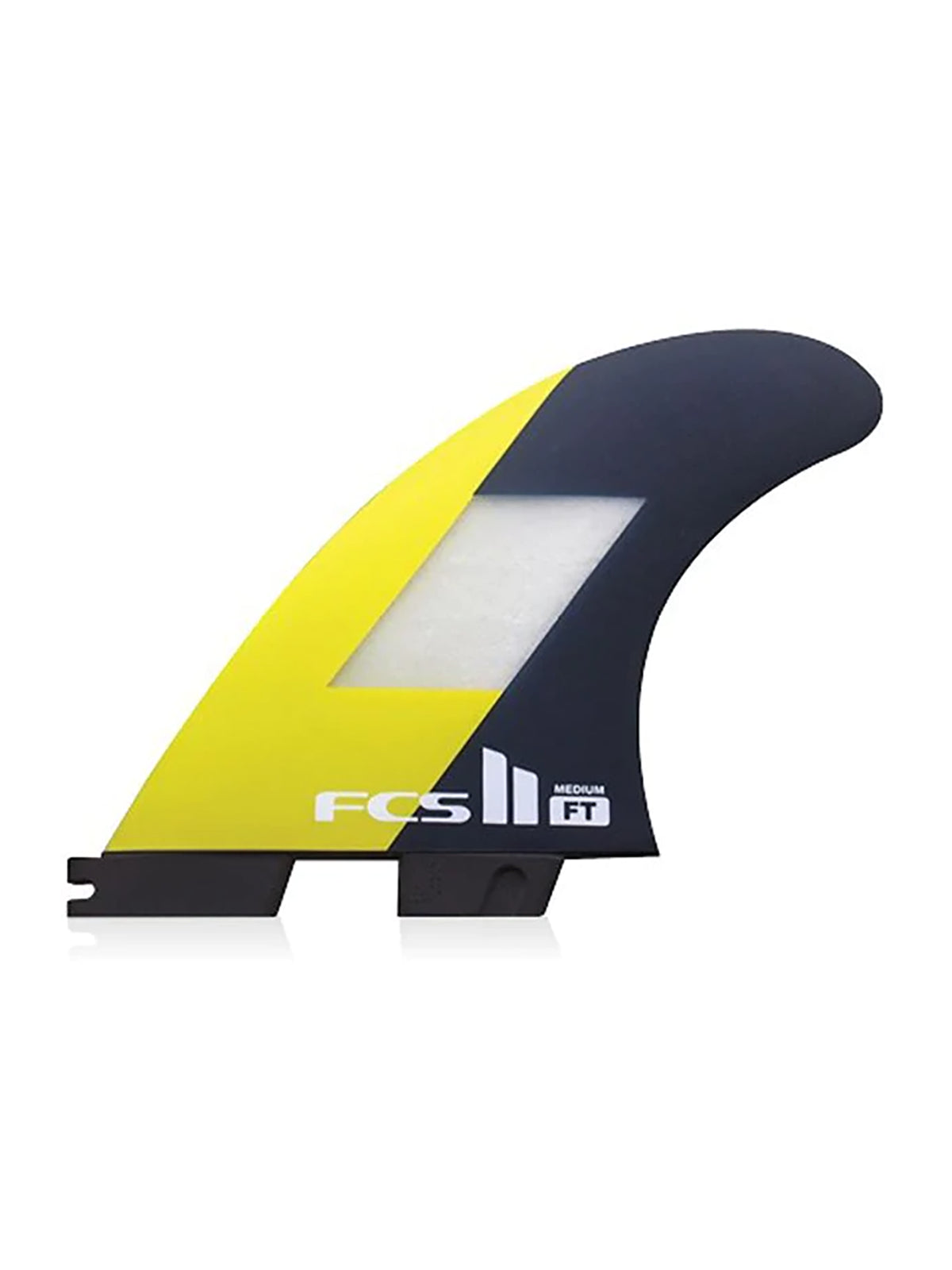 FCS II Fins FT PC Tri Fin Black/Yellow Medium