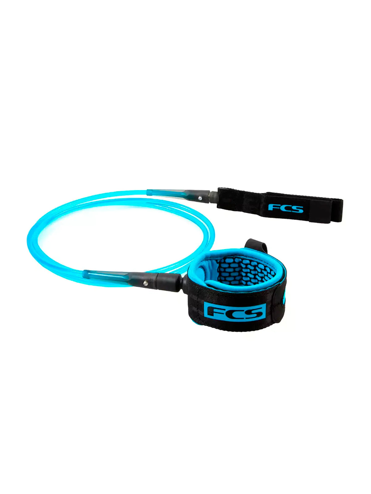 FCS Fins 8'0 All Round Essential Leash Blue/Black