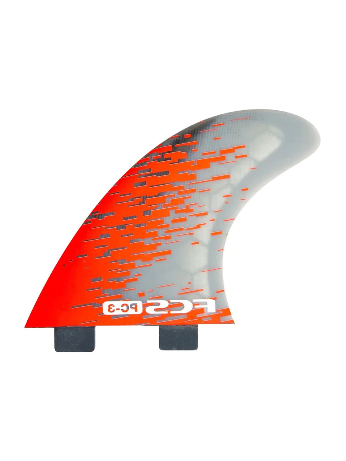 FCS Fins PC-3 Tri Fin Set Red Smoke Small