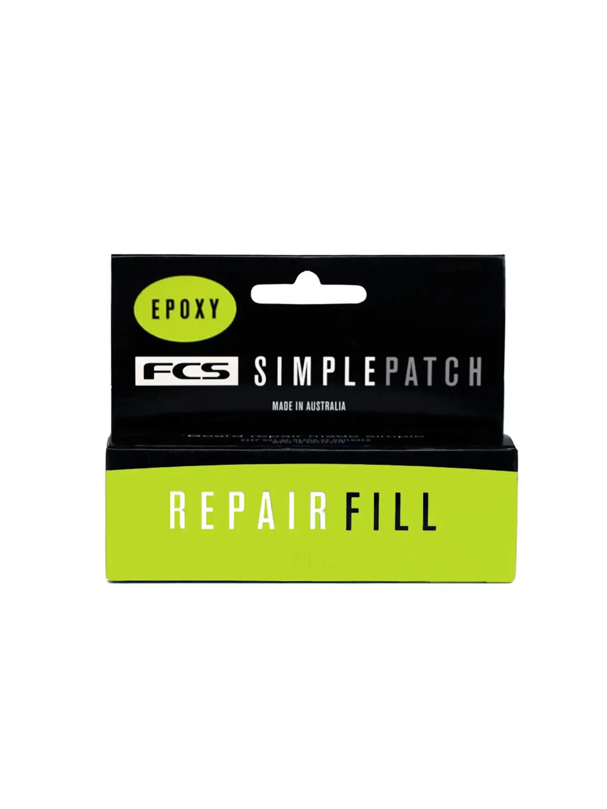 FCS Fins Simple Patch Repair Fill Epoxy Green