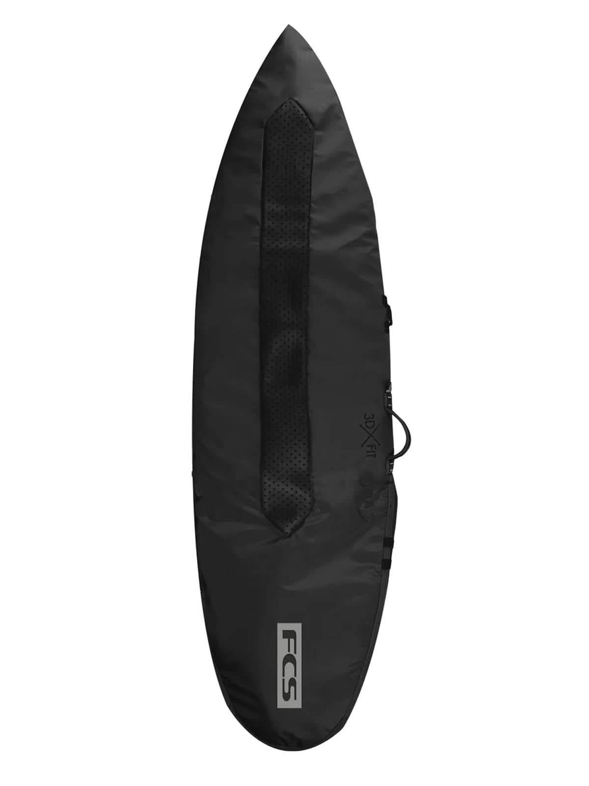 FCS Fins Surfboardbag Day All Purpose Cover 5'6" Black Warm Grey