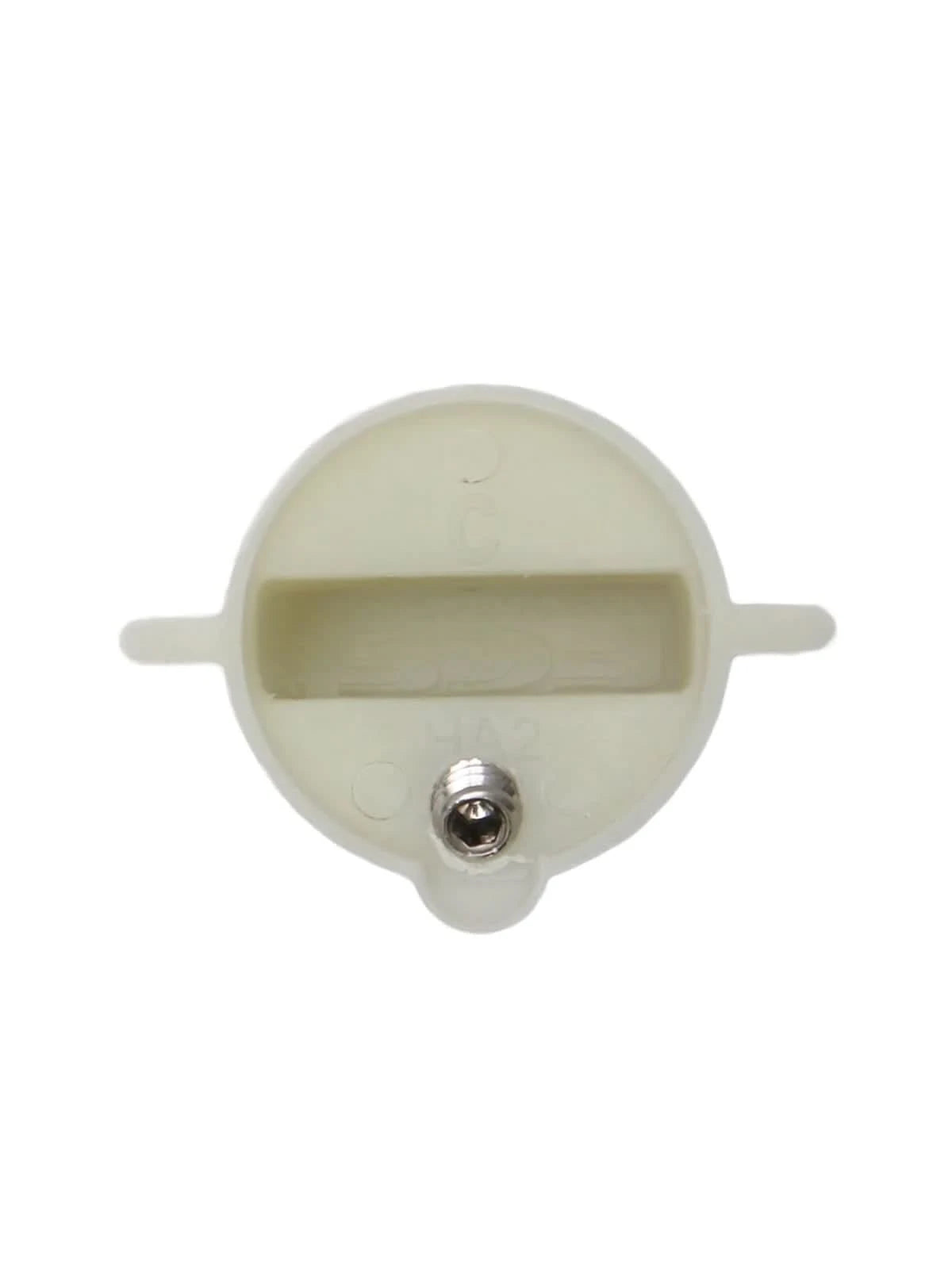 FCS Fins Thruster Plug Center PVCb White
