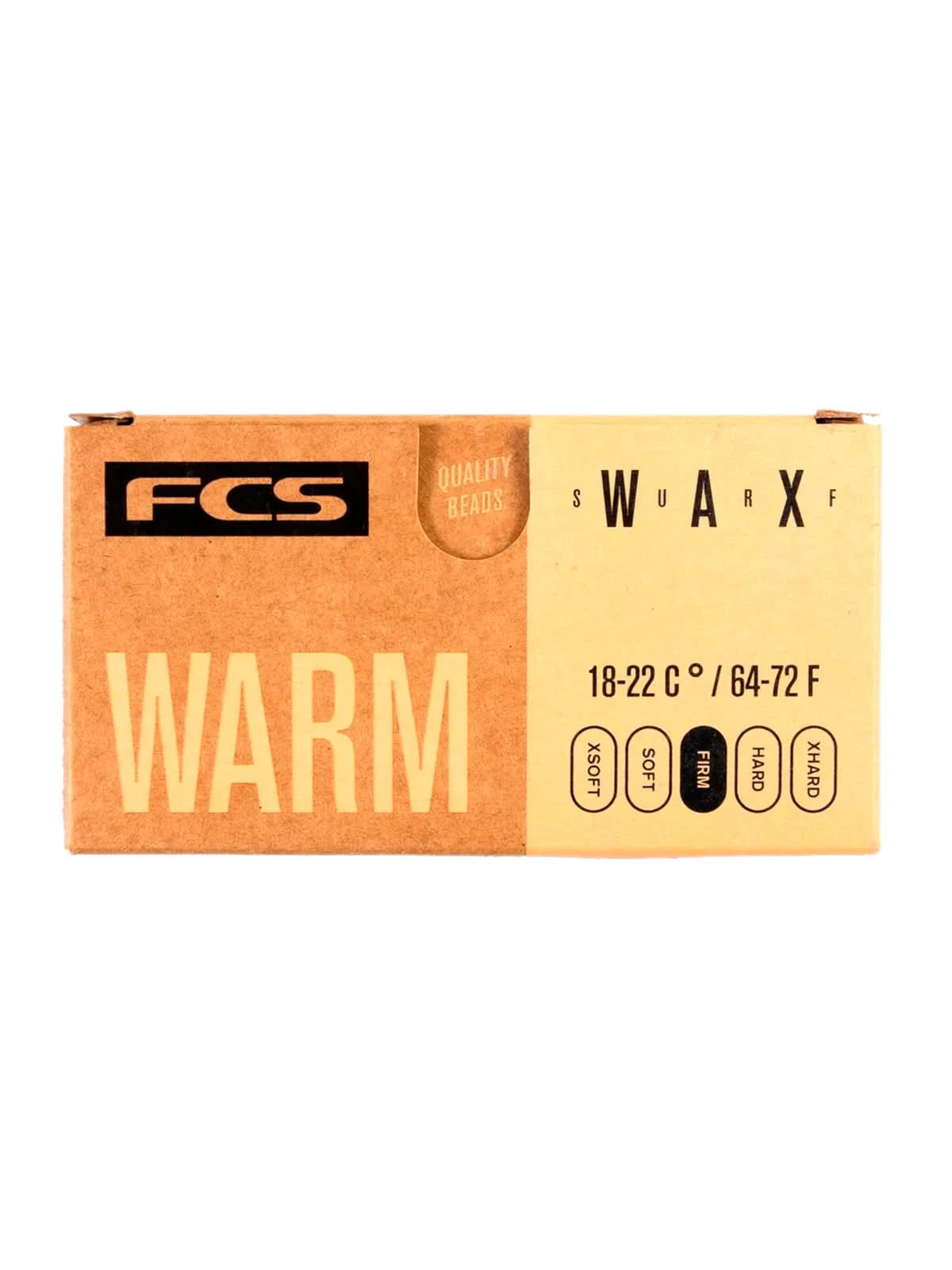 FCS Fins Wax Warm Firm Yellow