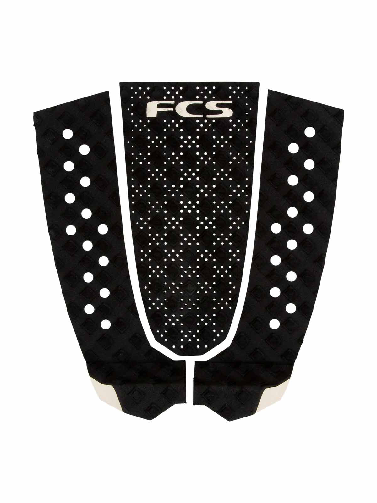 FCS Fins Grip T-3 Eco Midnight Warm Grey