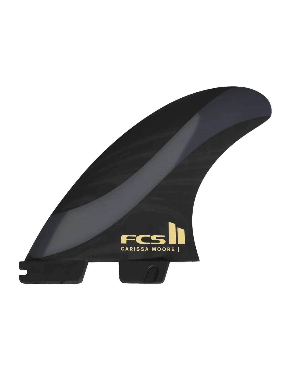 FCS II Fins CM PC Aircore Tri Fin Set Black Small