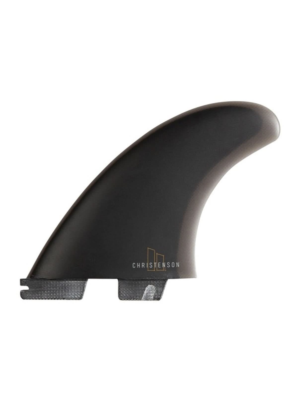 FCS II Fins Christenson Tri Fin Set PG Black Large