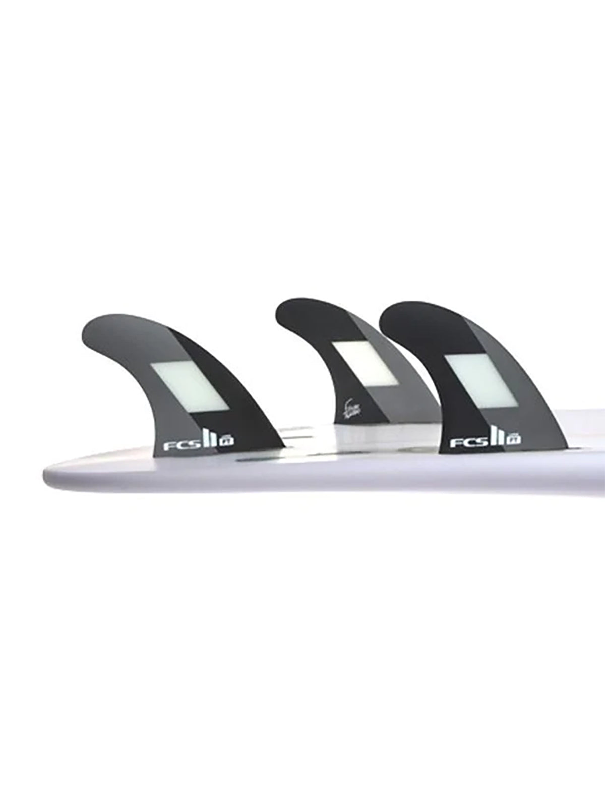 FCS II Fins FT PC Tri Fin Black/Charcoal Large