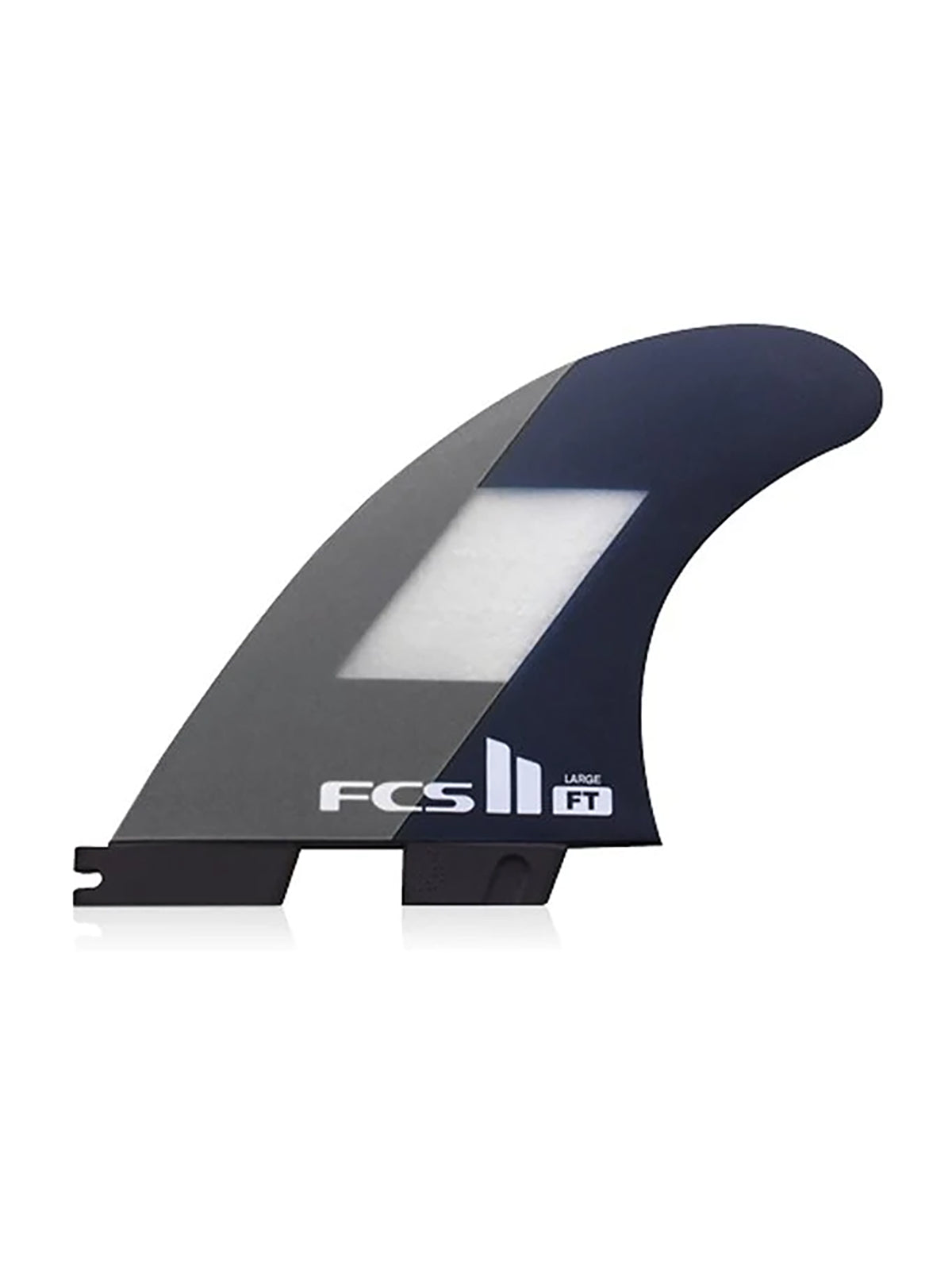 FCS II Fins FT PC Tri Fin Black/Charcoal Large