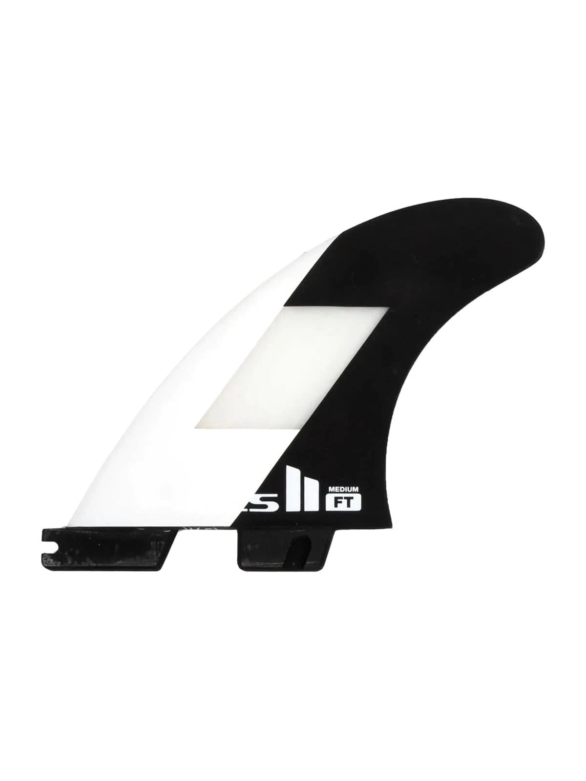 FCS II Fins FT PC Tri Fin Set Off White/Black Medium