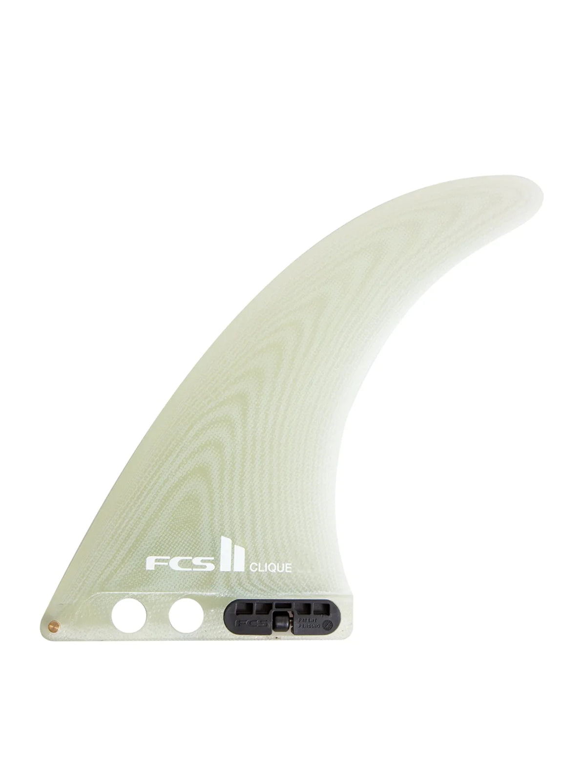FCS II Fins Clique PG Longboard Fin 9'0'' Clear