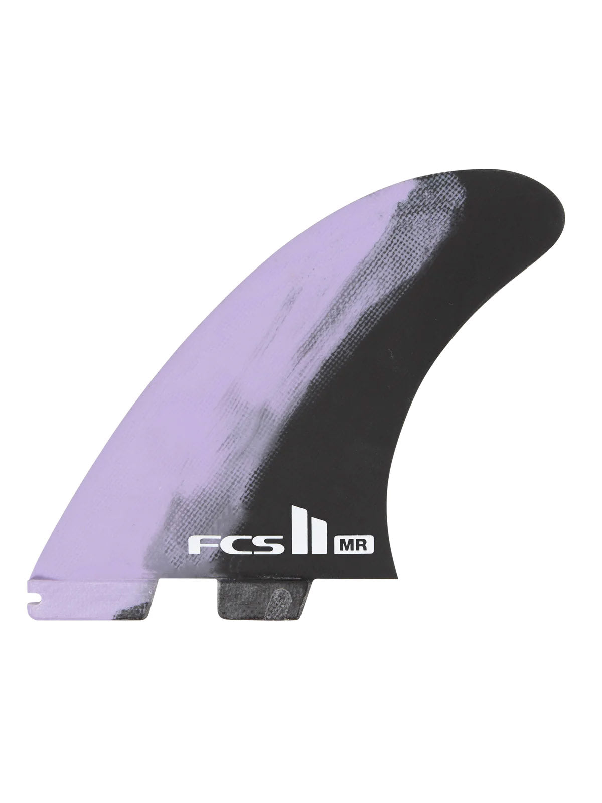 FCS II Fins MR PC Tri Fin Set Mark Richard Lavender Black