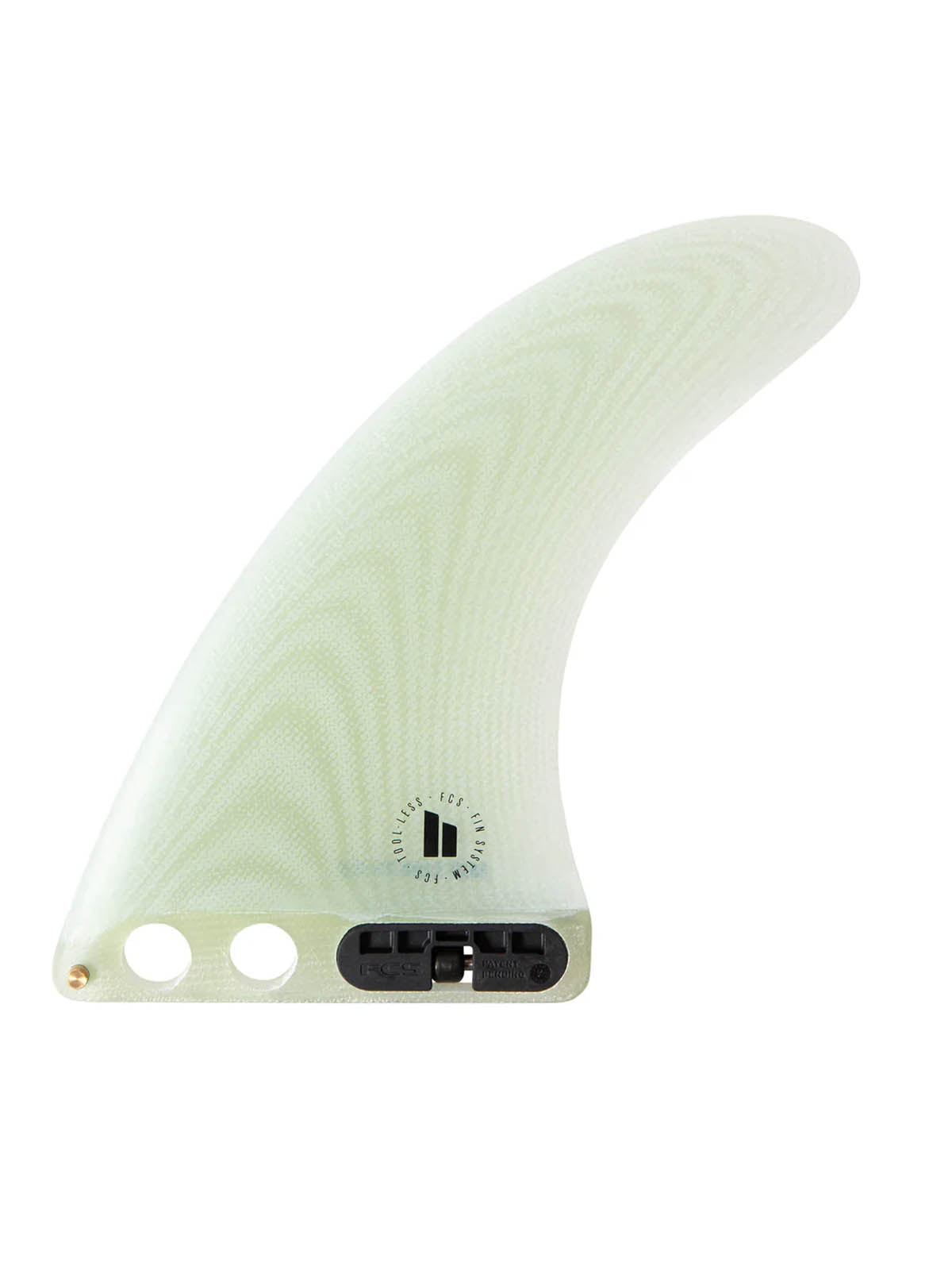FCS II Fins Mid Single Fin PG 7.0 Clear