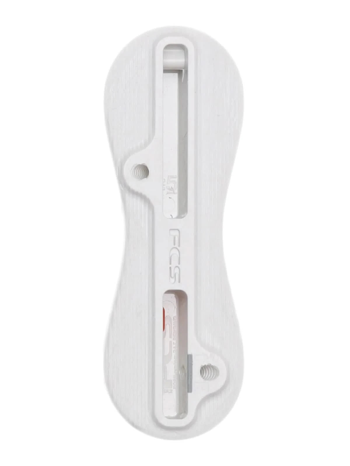 FCS II Fins Plug Pre Glass 5 Degree Rail Left Plug White